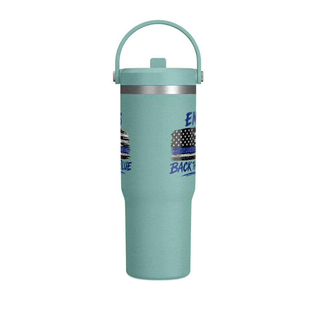 EMS Back the Blue 32oz Tumbler – Nomad Travel Cup
