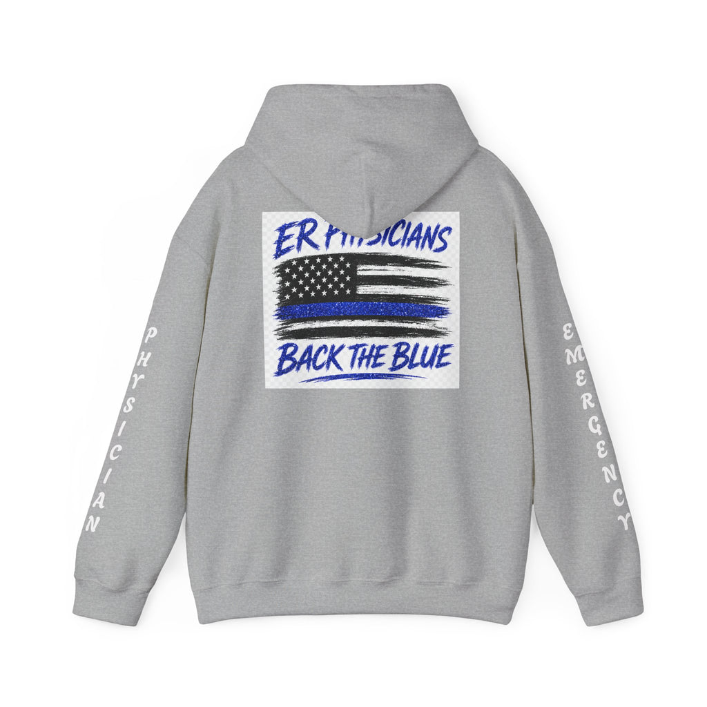 ER Physicians Back the Blue Hoodie