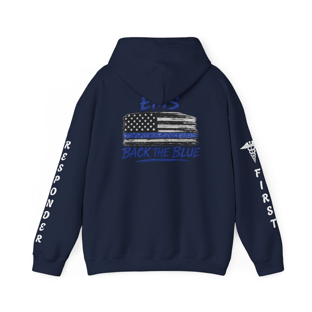 EMS Back the Blue Hoodie