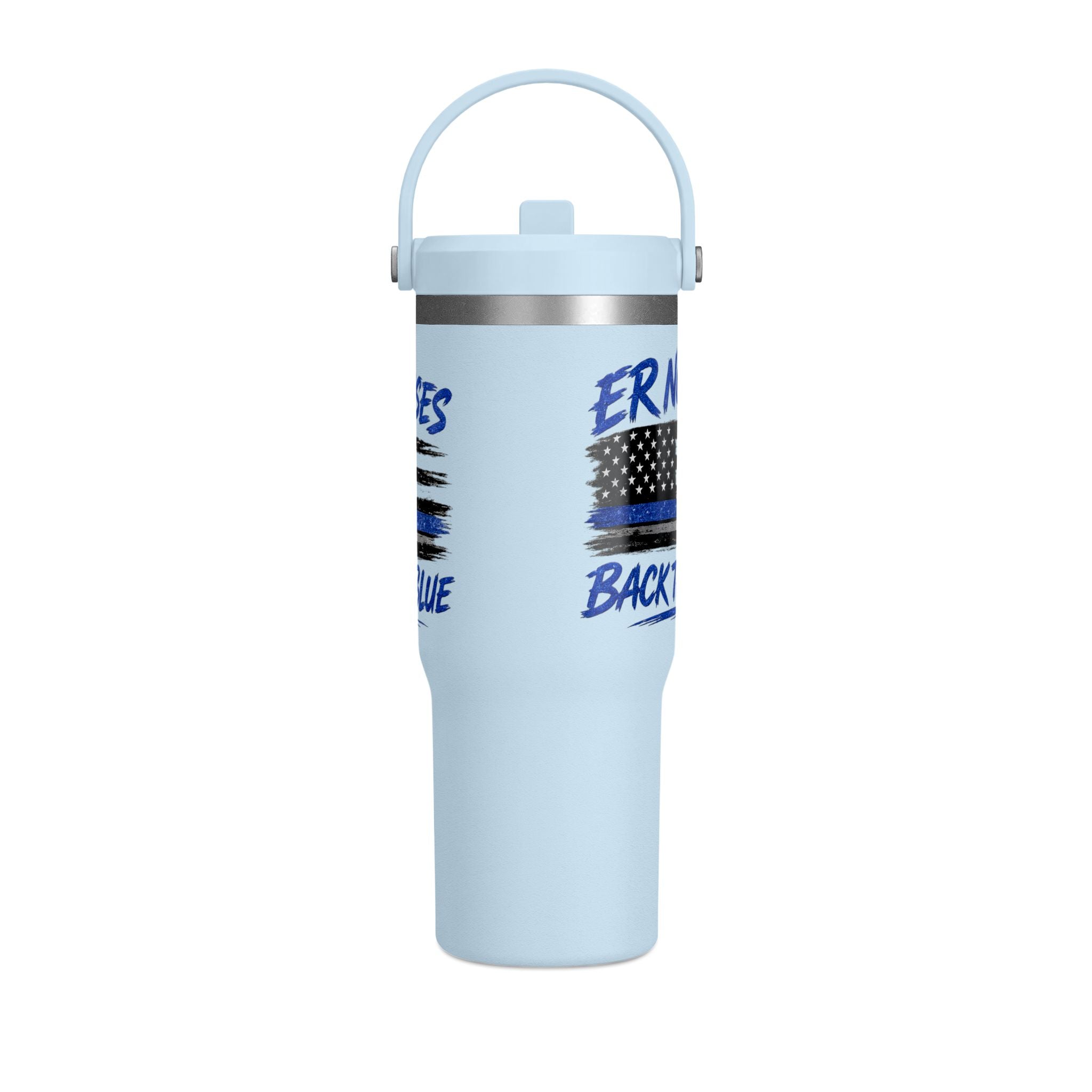 ER Nurses Back the Blue 32oz Nomad Tumbler