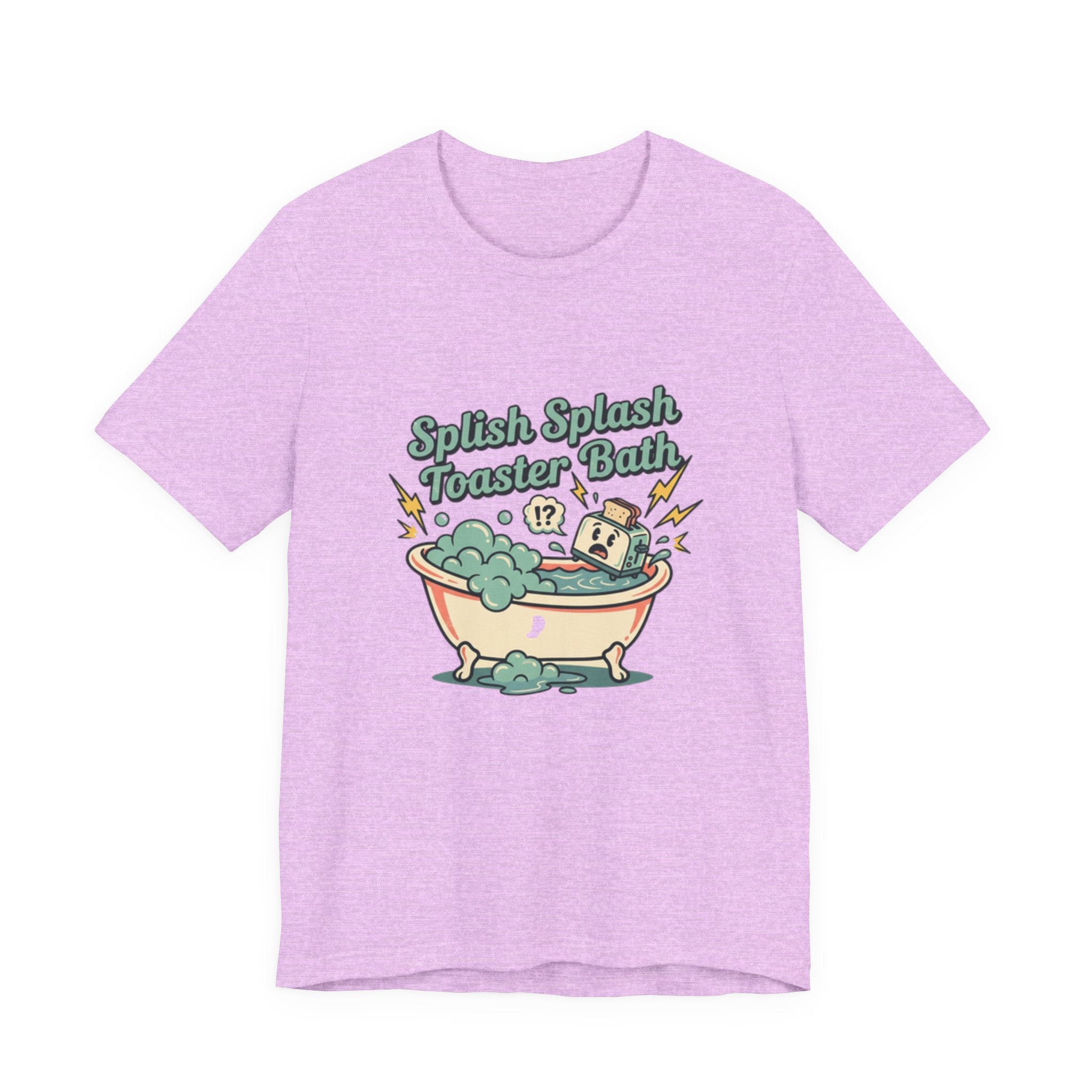 Toaster Bath Graphic Tee — Cute Kawaii Sink or Swim Cartoon Shirt