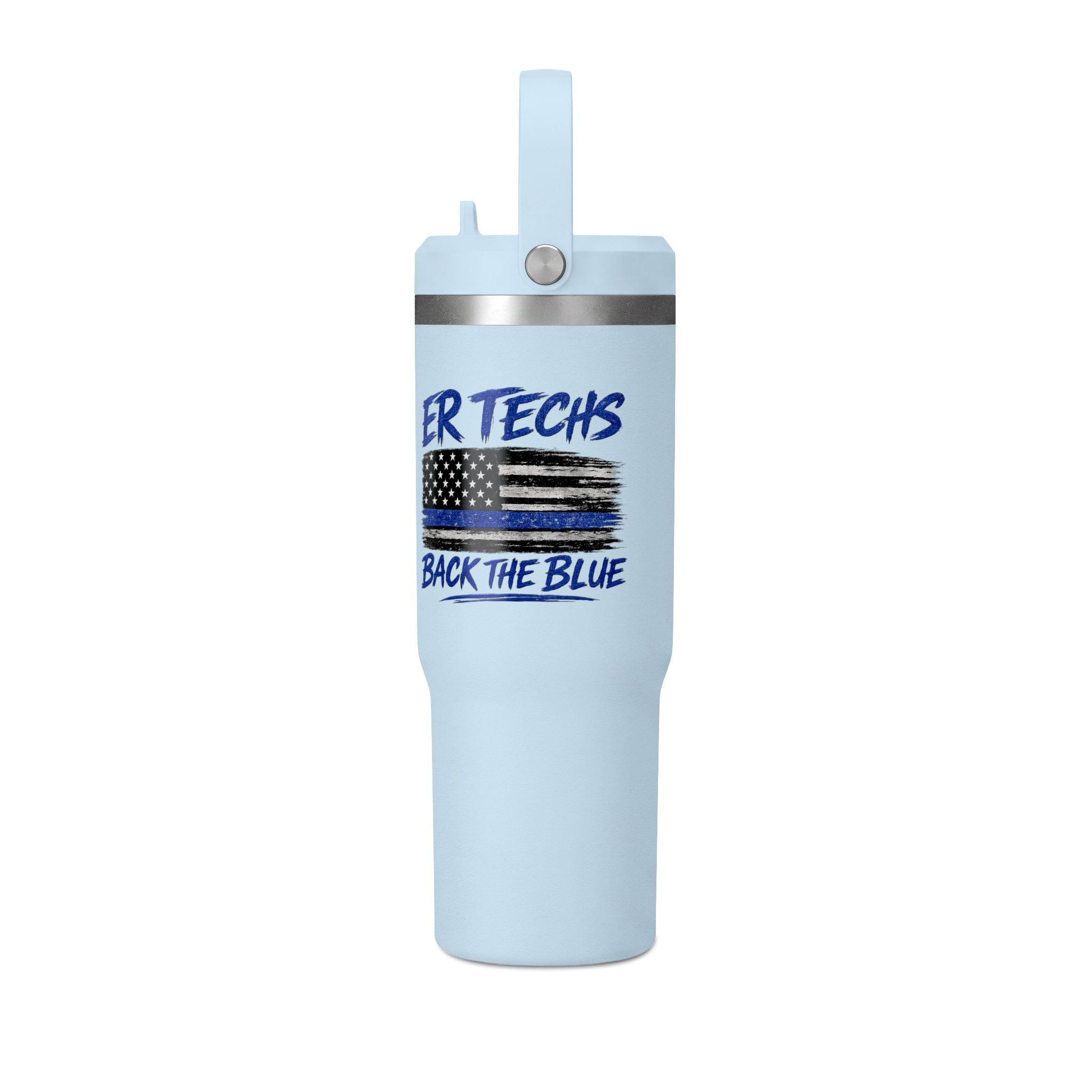 ER Techs Back the Blue Nomad 32oz Tumbler