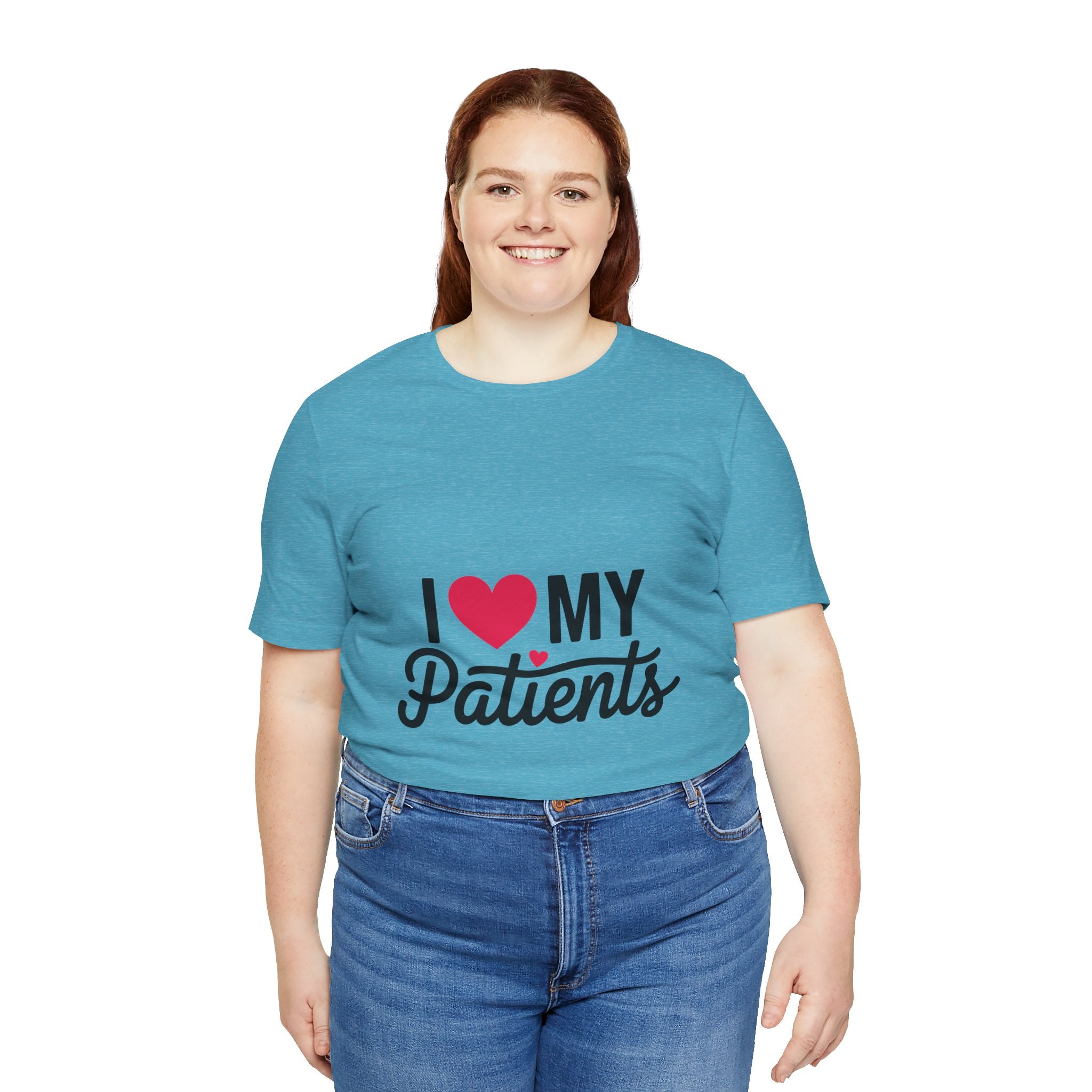 I Love My Patients T-Shirt — Cute Medical Staff Tee for Nurses & Caregivers