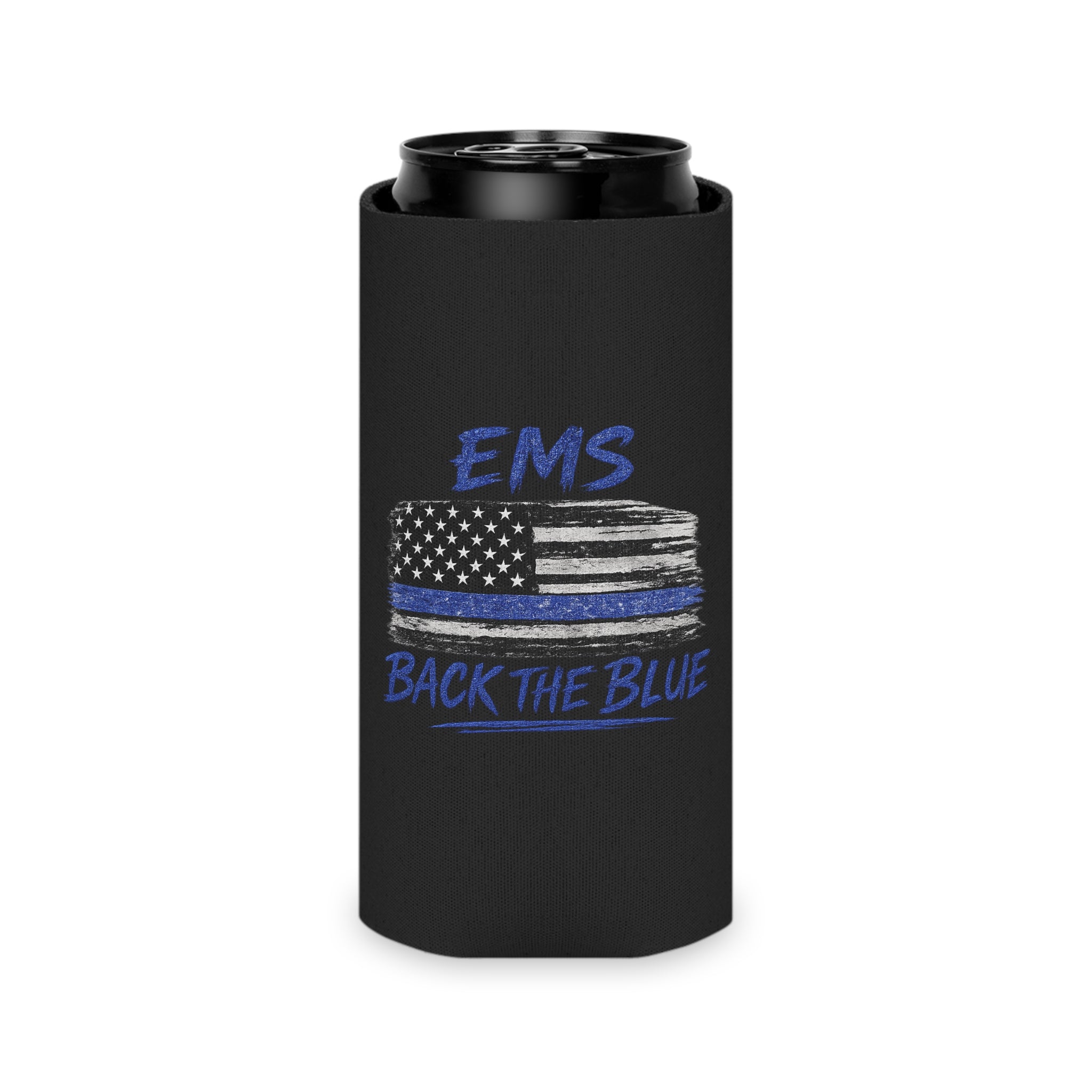 EMS Back the Blue Koozie