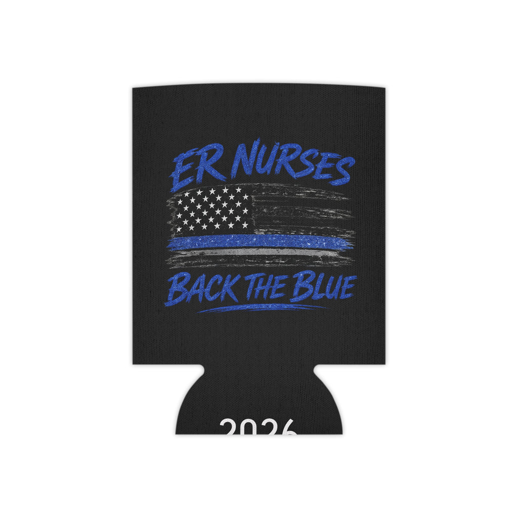 ER Nurses Back the Blue Koozie