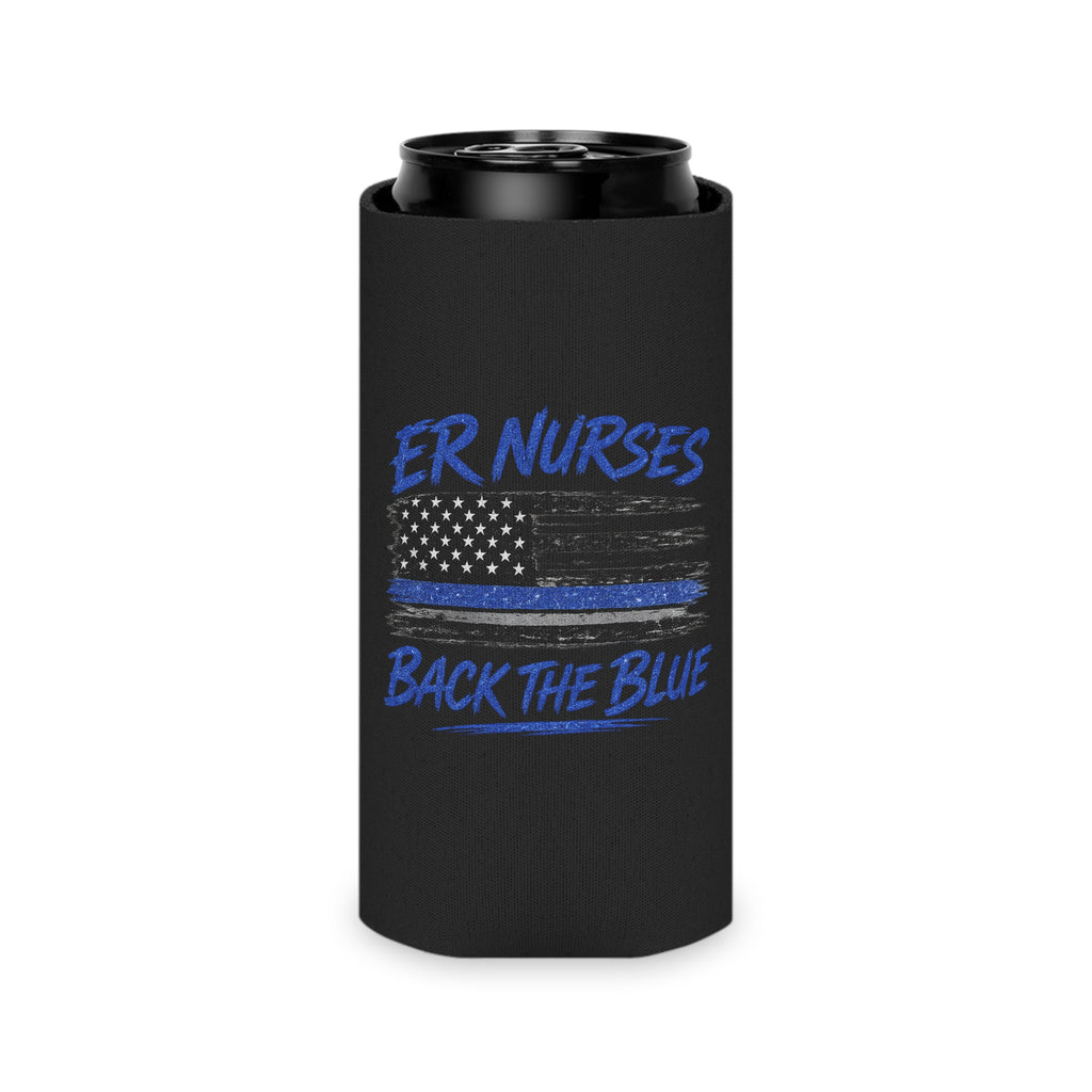 ER Nurses Back the Blue Koozie