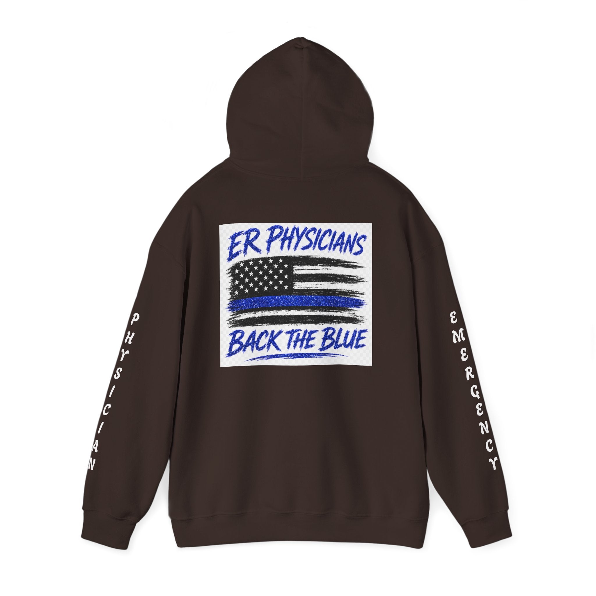 ER Physicians Back the Blue Hoodie