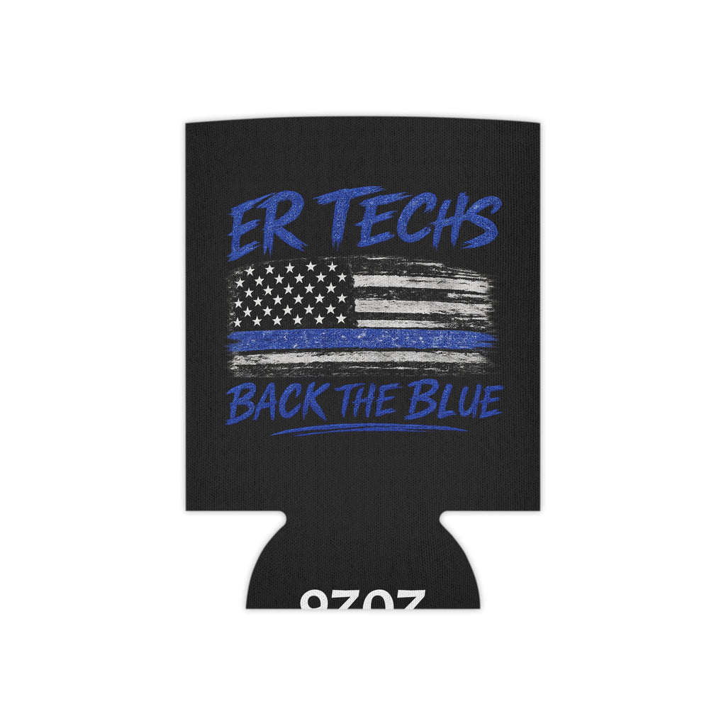 ER Techs Back the Blue Koozie