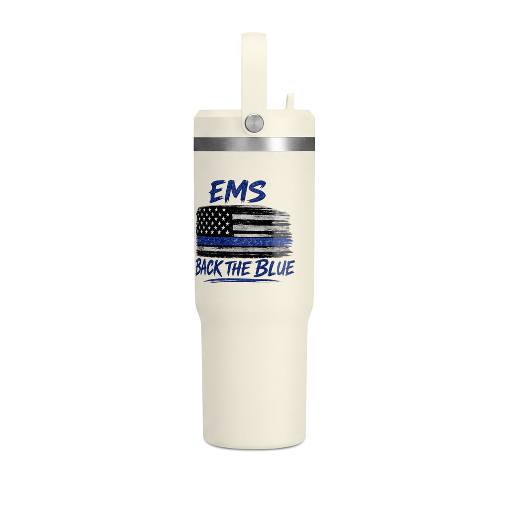 EMS Back the Blue 32oz Tumbler – Nomad Travel Cup