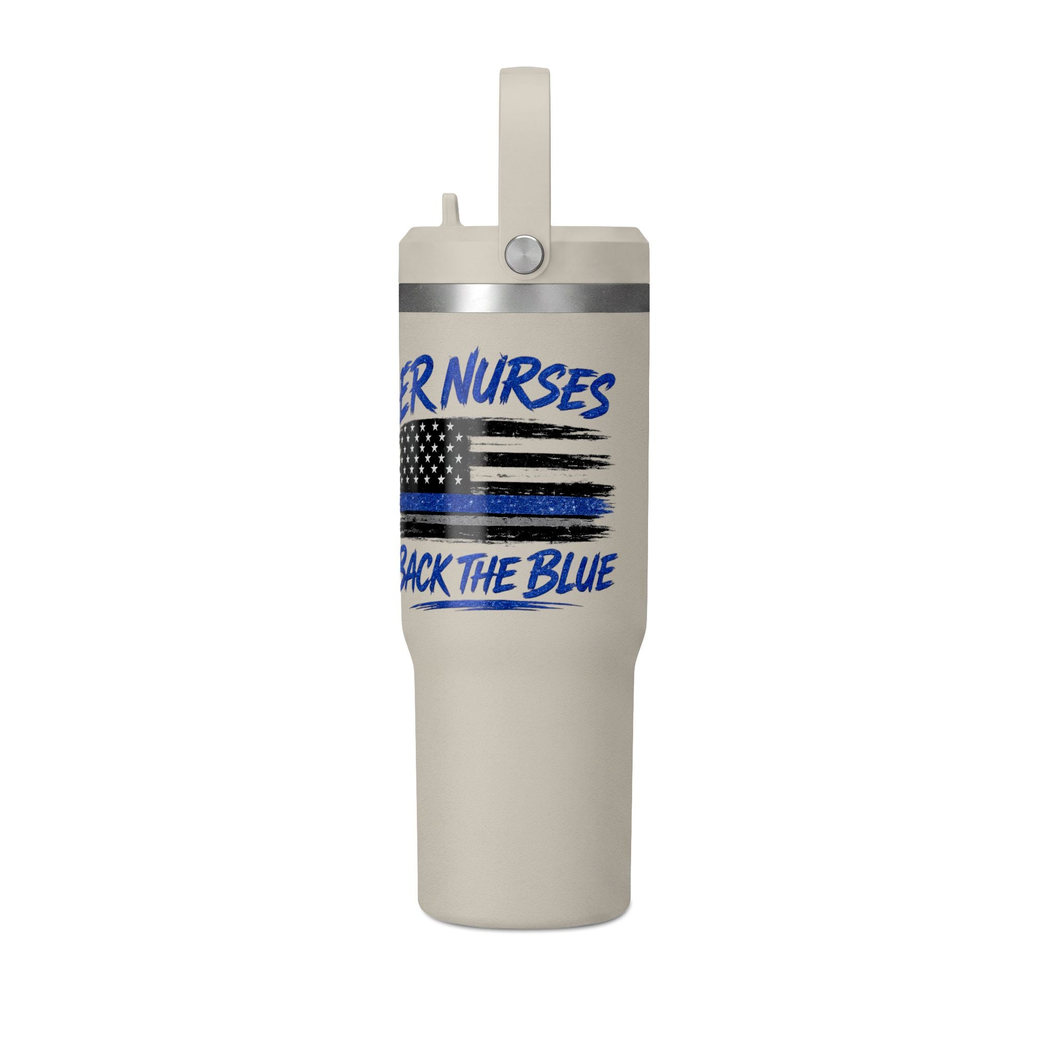 ER Nurses Back the Blue 32oz Nomad Tumbler
