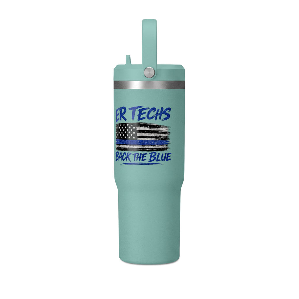 ER Techs Back the Blue Nomad 32oz Tumbler