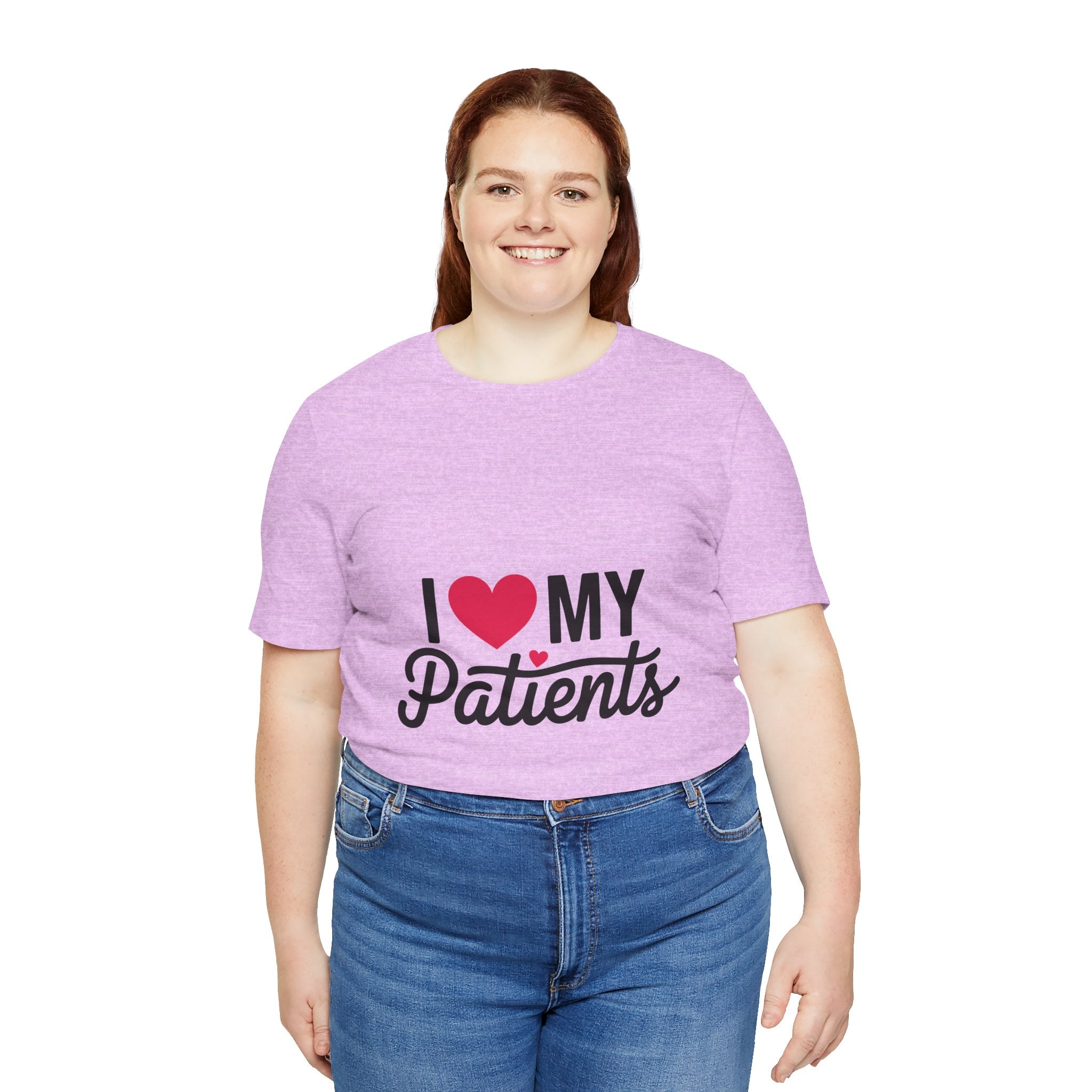 I Love My Patients T-Shirt — Cute Medical Staff Tee for Nurses & Caregivers
