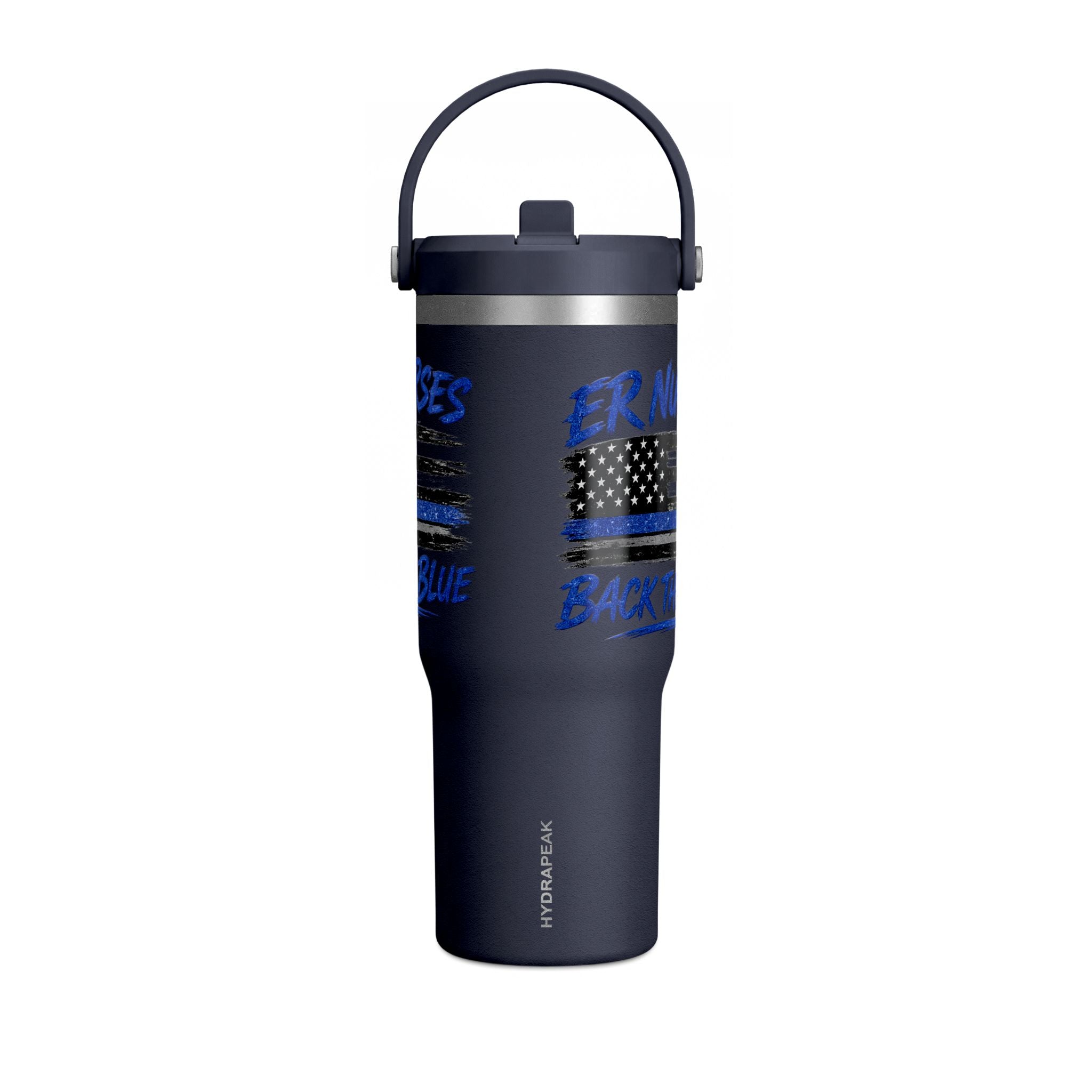 ER Nurses Back the Blue 32oz Nomad Tumbler