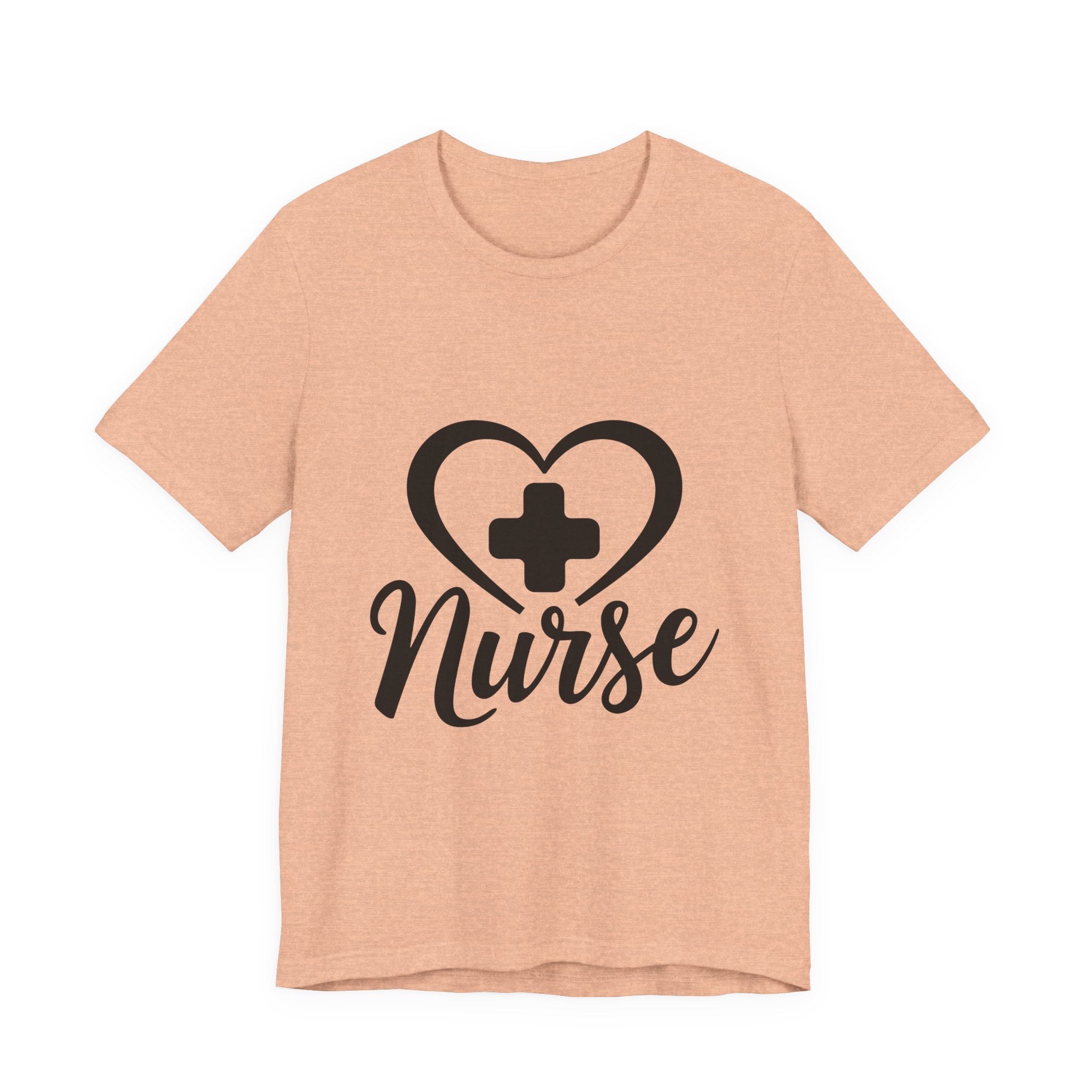 Nurse Heart Cross T-Shirt — Inspirational Nurse Tee