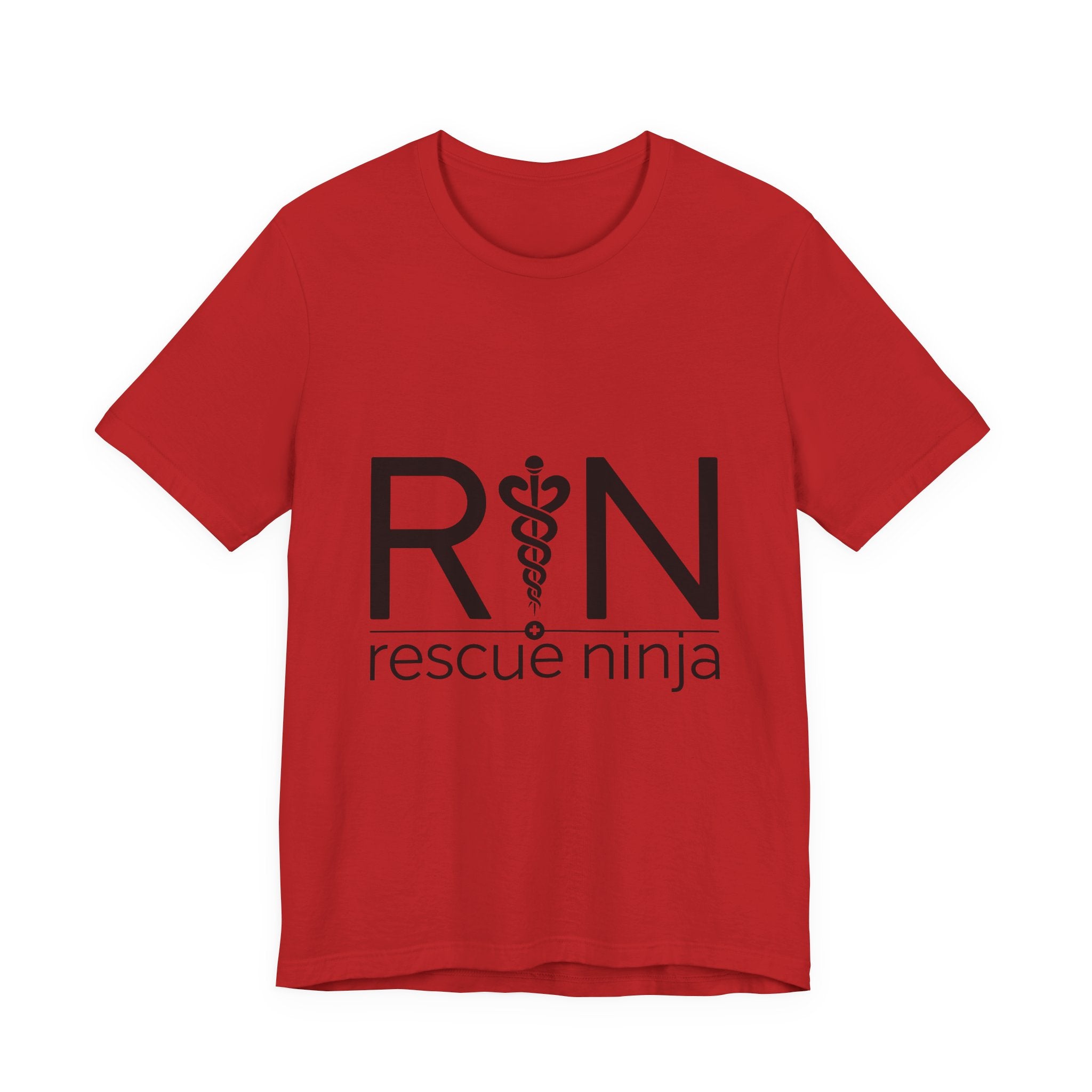 RN Rescue Ninja T-Shirt — Paramedic EMT Medical Caduceus Tee