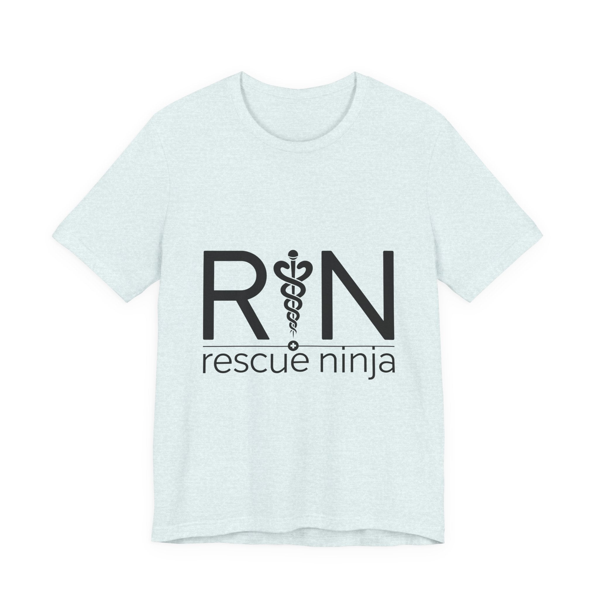 RN Rescue Ninja T-Shirt — Paramedic EMT Medical Caduceus Tee