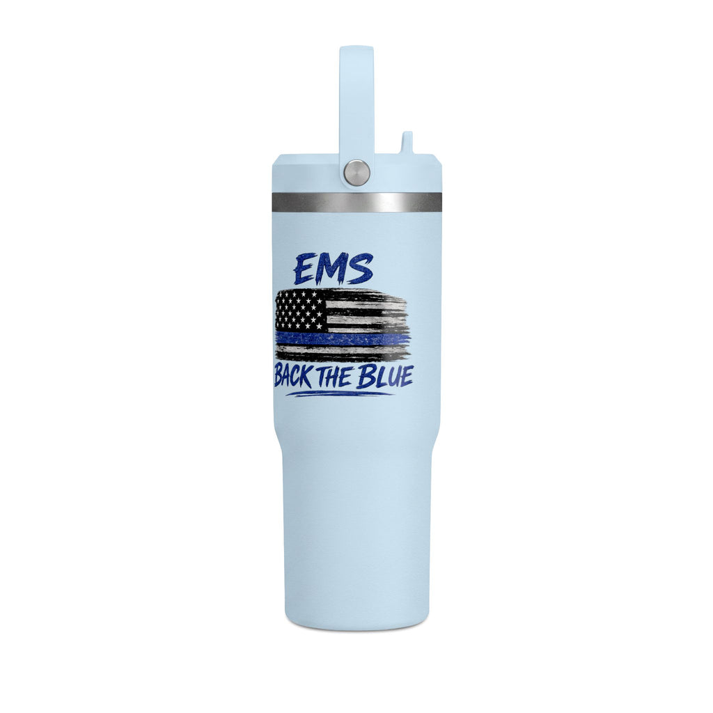EMS Back the Blue 32oz Tumbler – Nomad Travel Cup