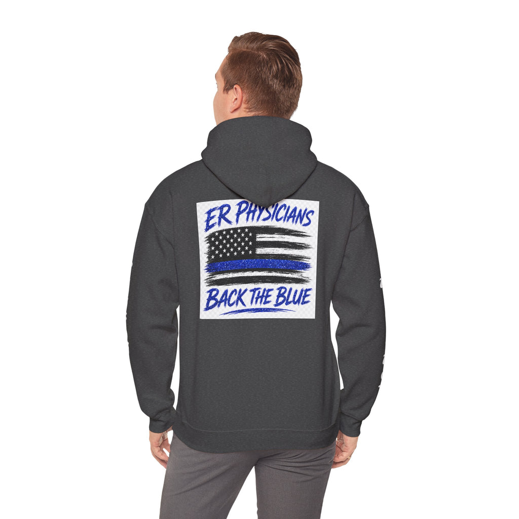 ER Physicians Back the Blue Hoodie