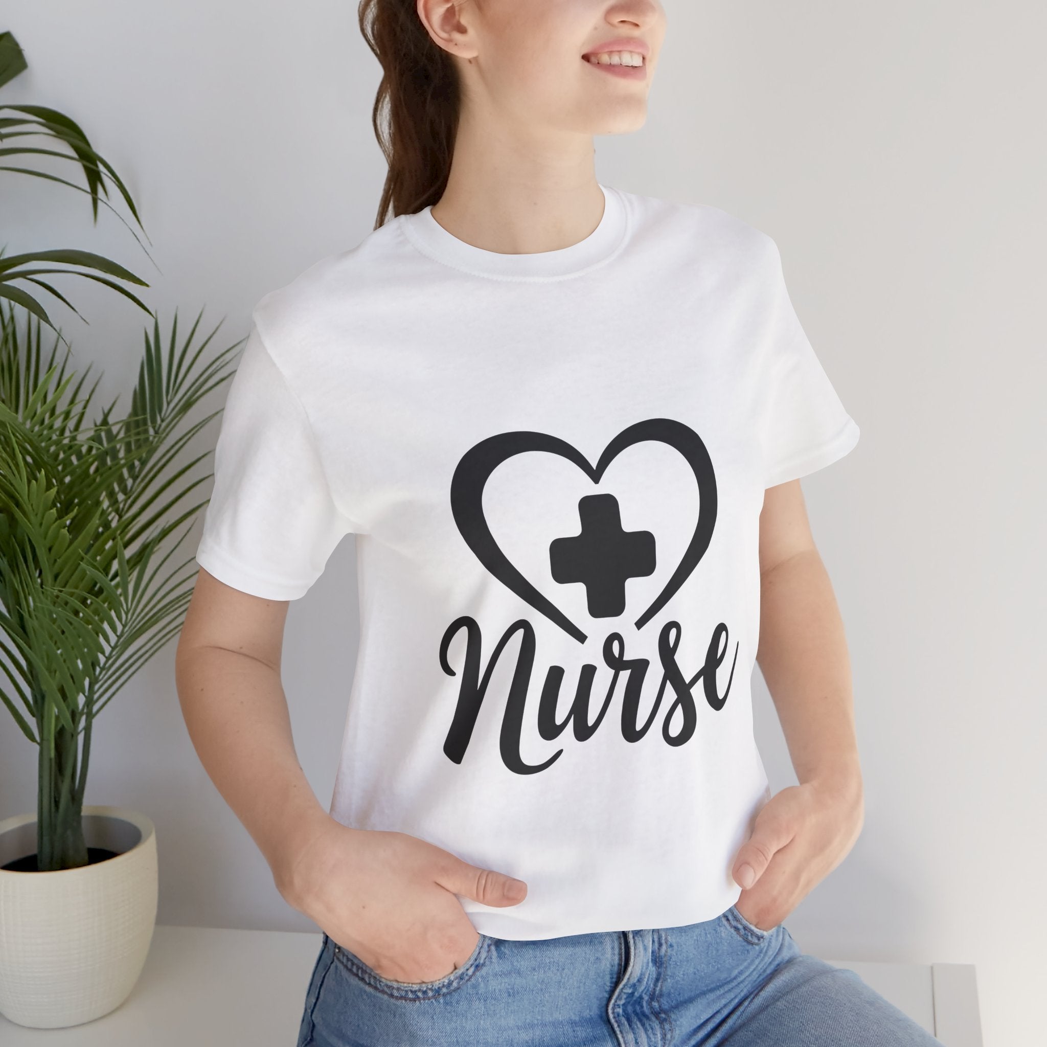Nurse Heart Cross T-Shirt — Inspirational Nurse Tee