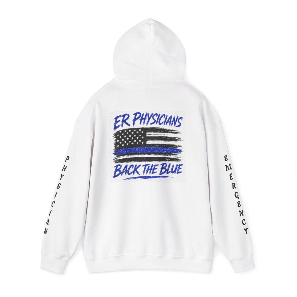 ER Physicians Back the Blue Hoodie