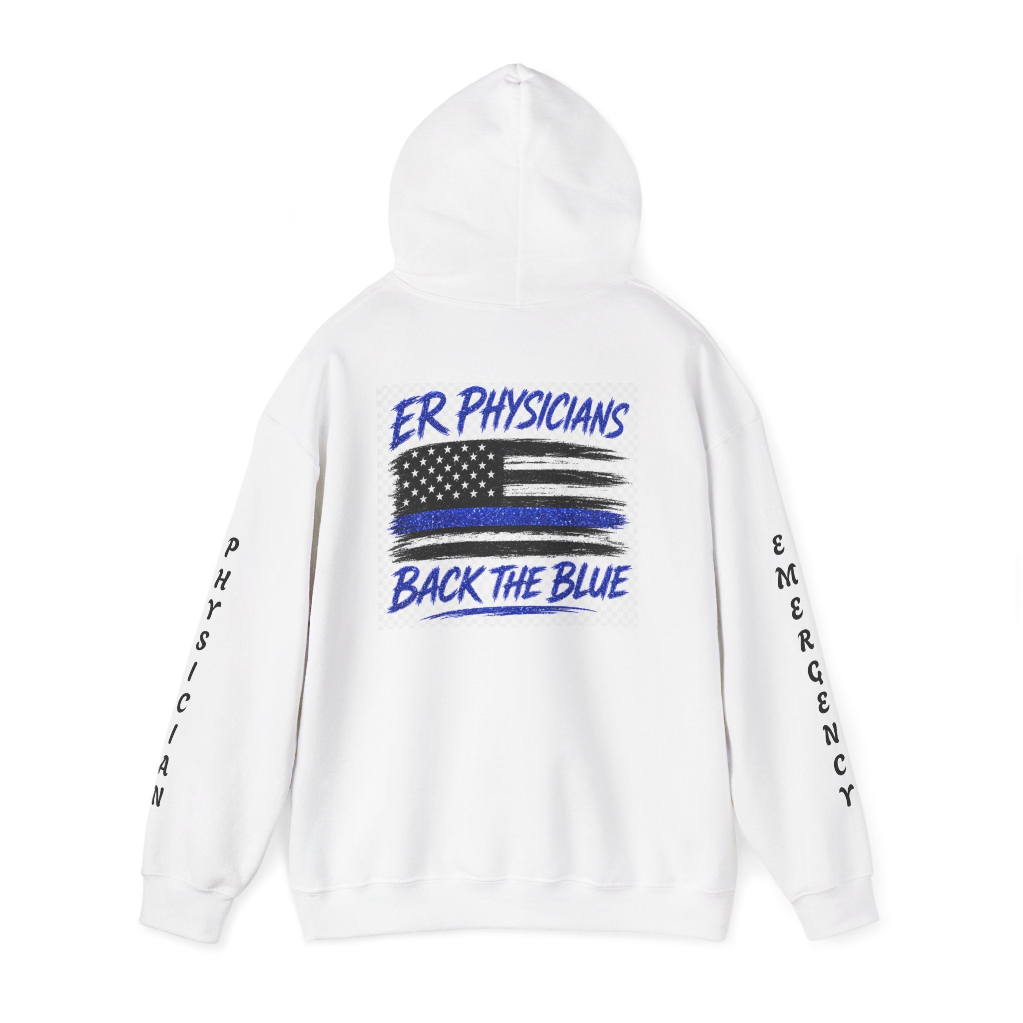 ER Physicians Back the Blue Hoodie