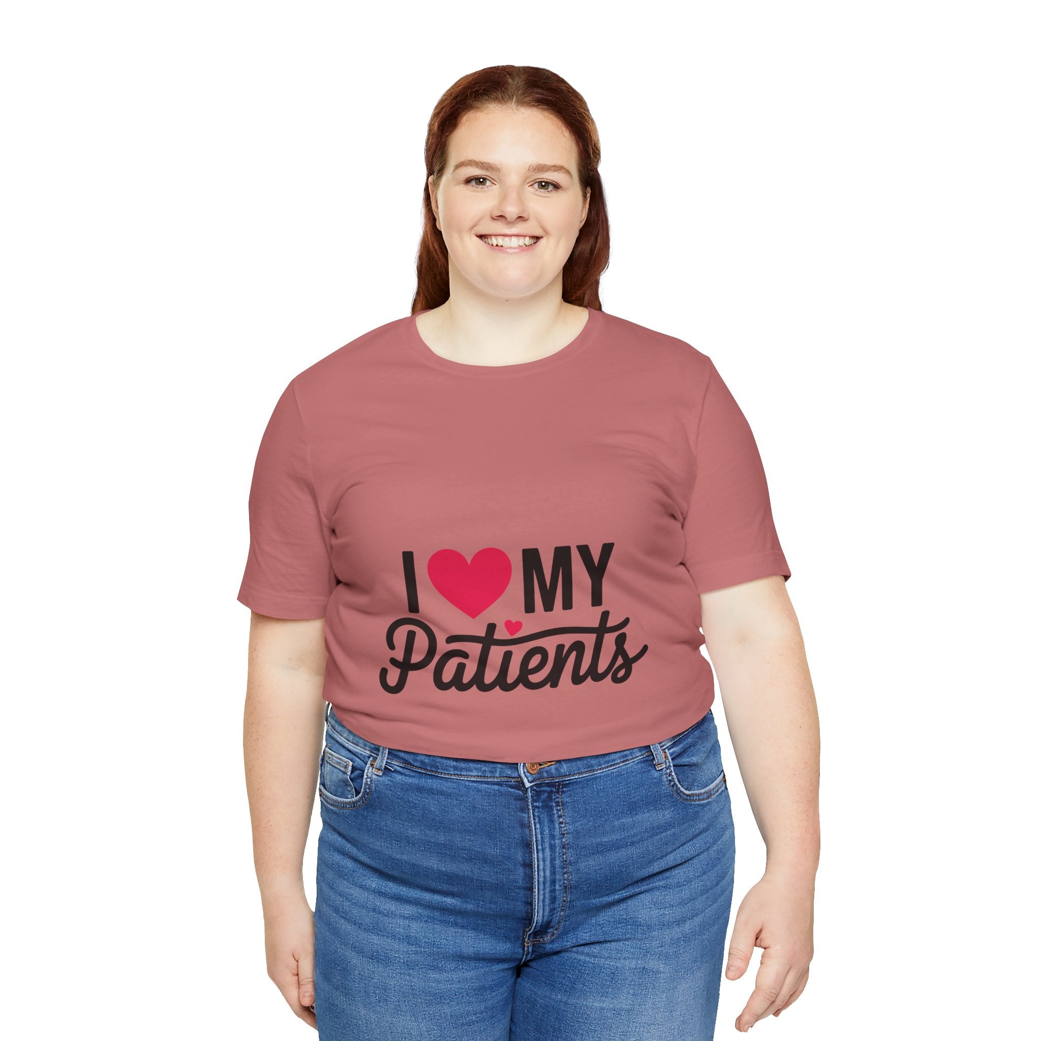 I Love My Patients T-Shirt — Cute Medical Staff Tee for Nurses & Caregivers