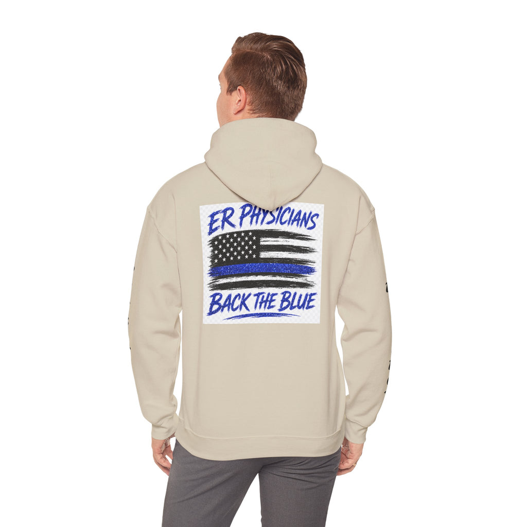 ER Physicians Back the Blue Hoodie