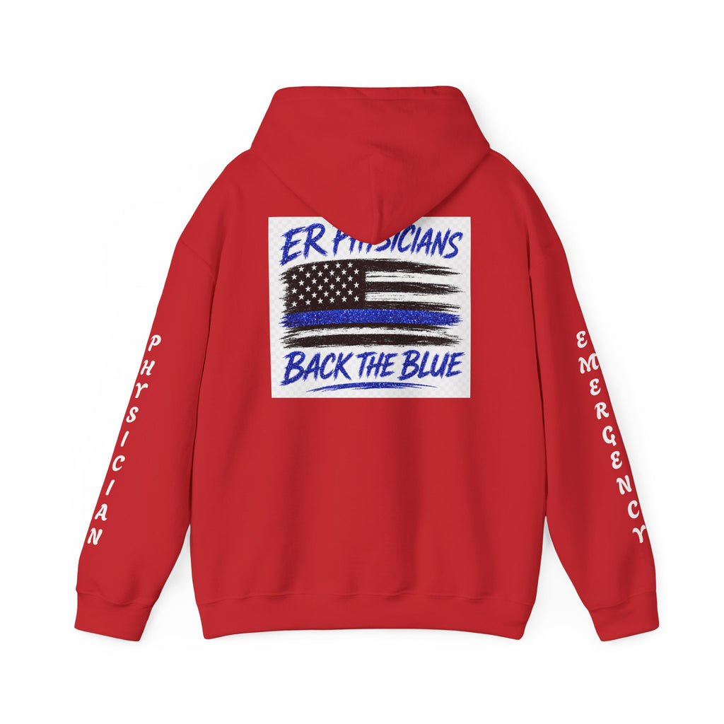 ER Physicians Back the Blue Hoodie
