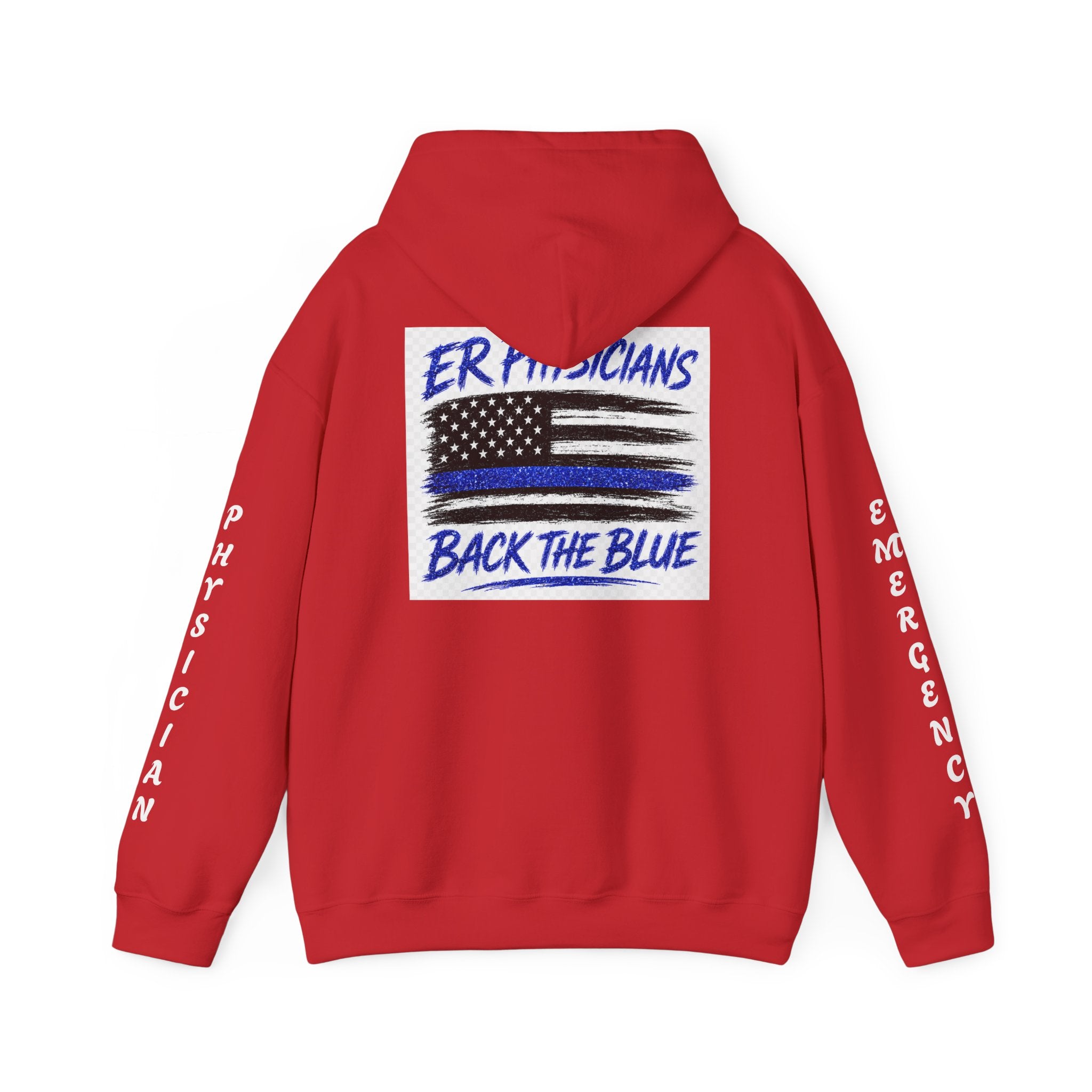 ER Physicians Back the Blue Hoodie
