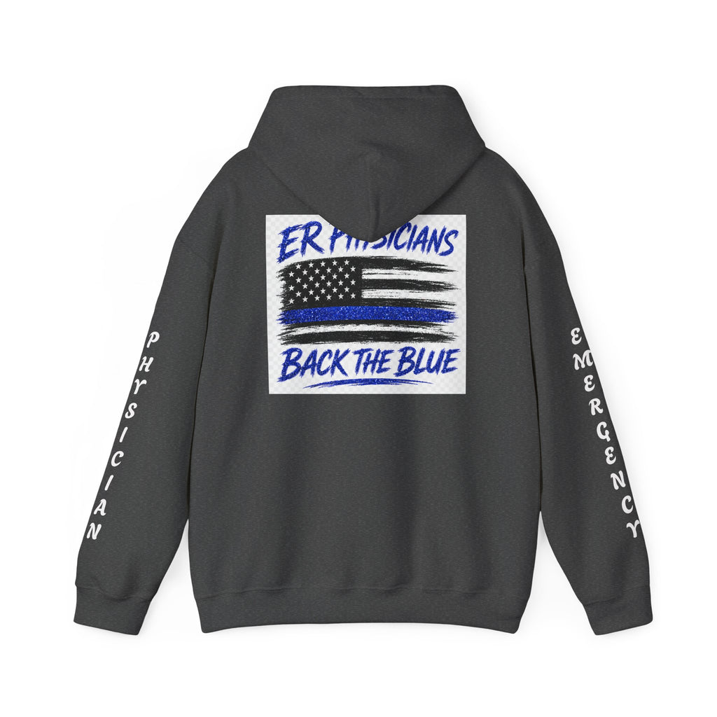 ER Physicians Back the Blue Hoodie
