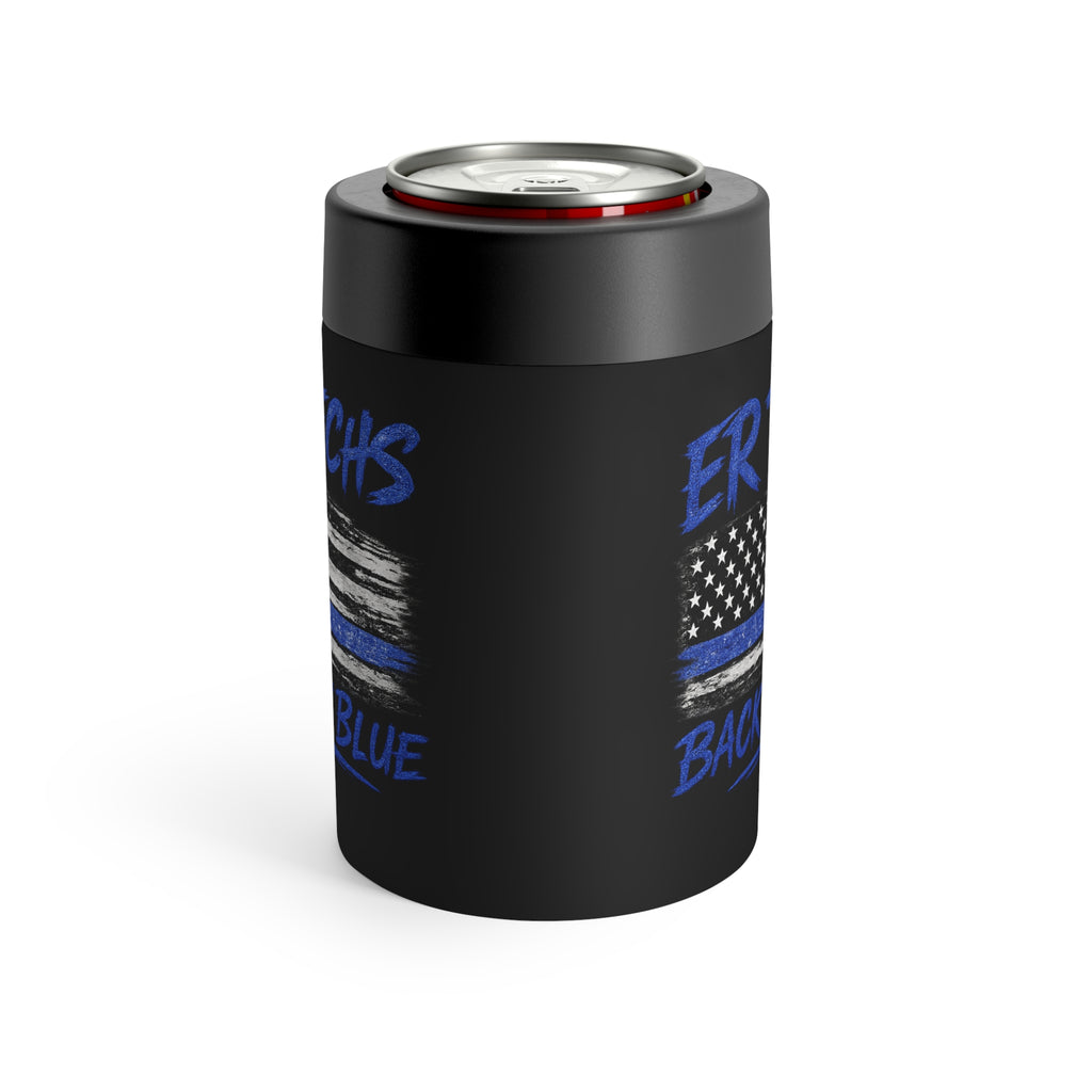 ER Techs Back the Blue Insulated Can Holder
