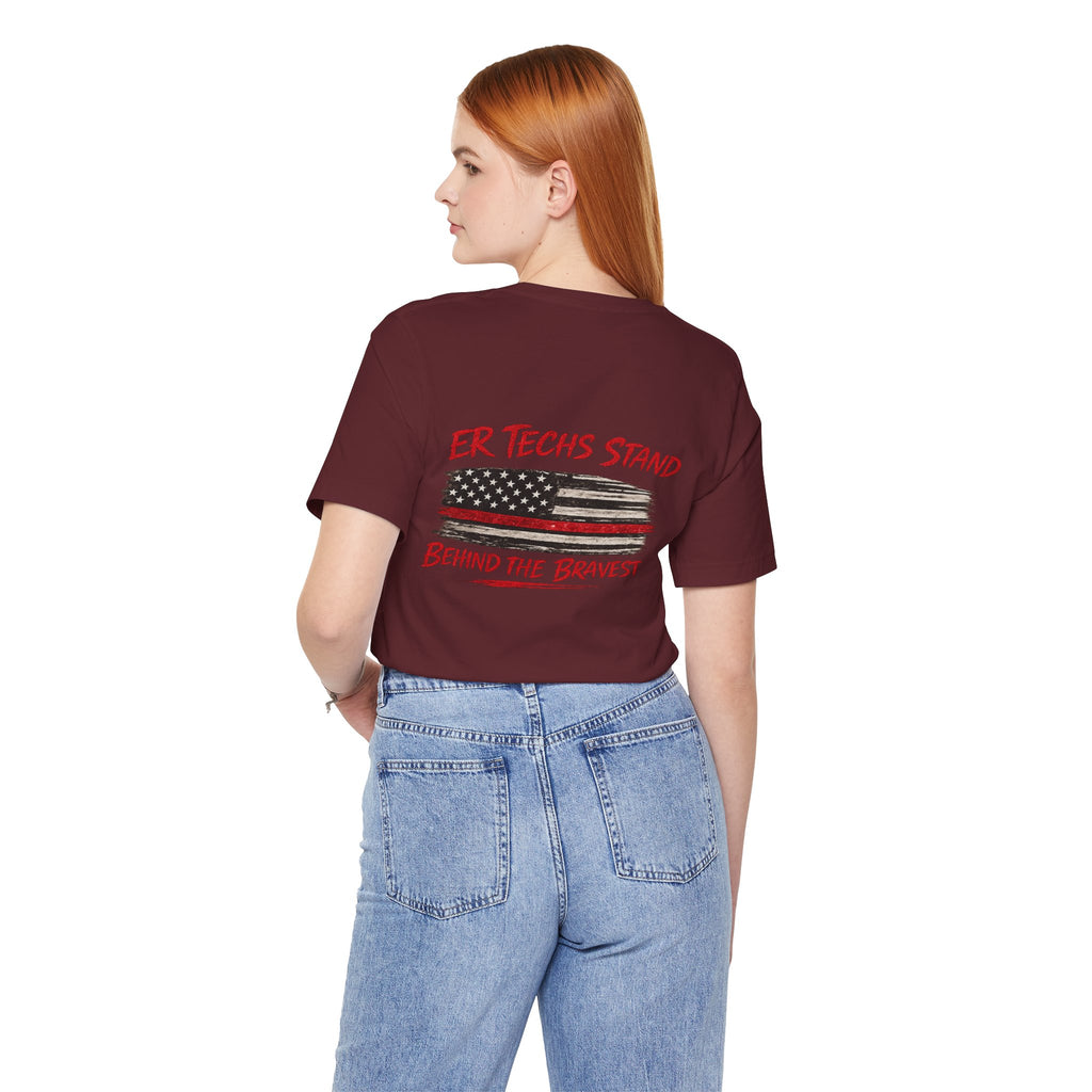 ER Techs Stand Behind the Bravest T-shirt