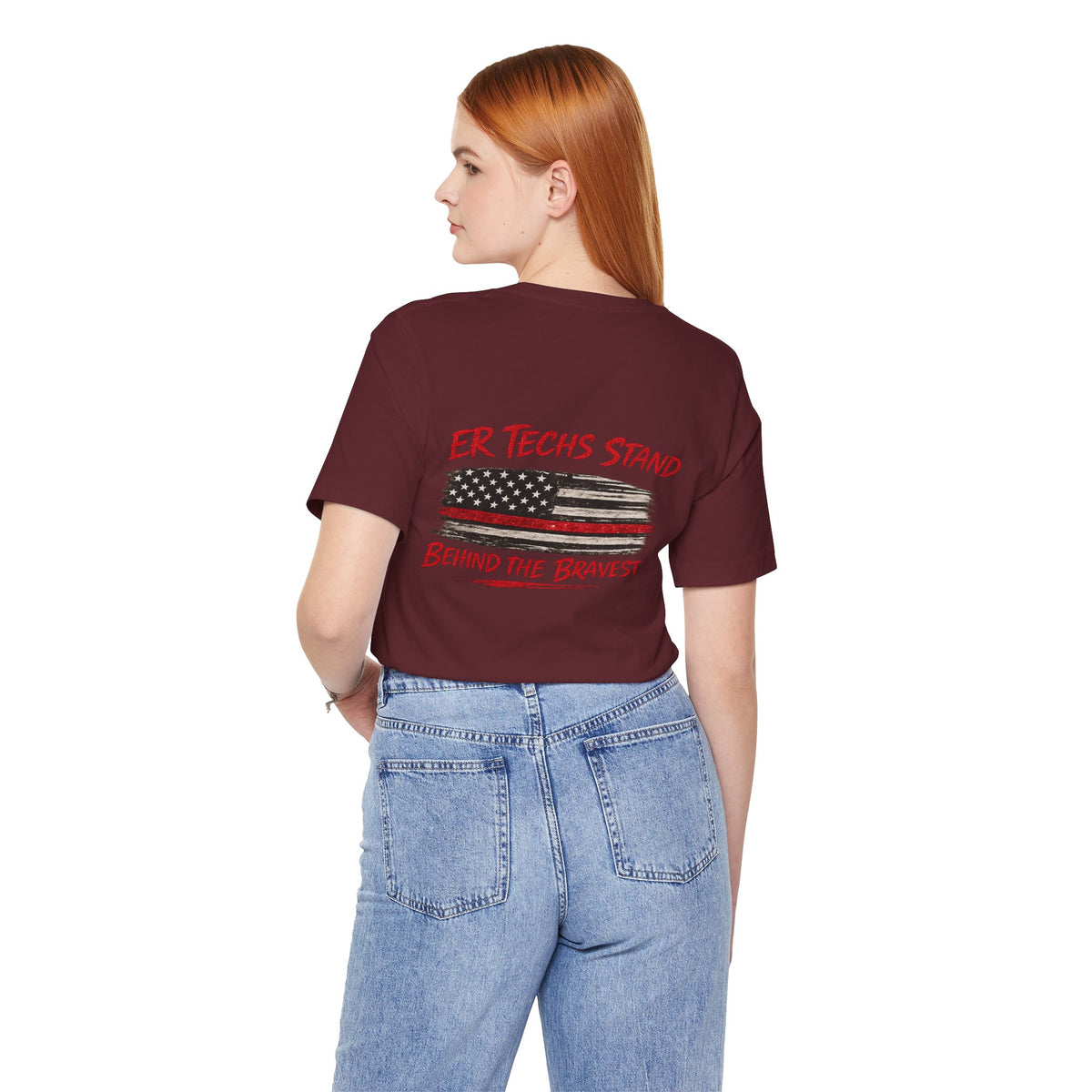ER Techs Stand Behind the Bravest T-shirt