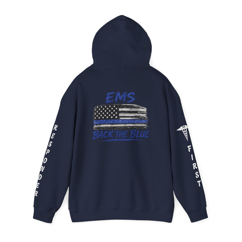 EMS Back the Blue Hoodie