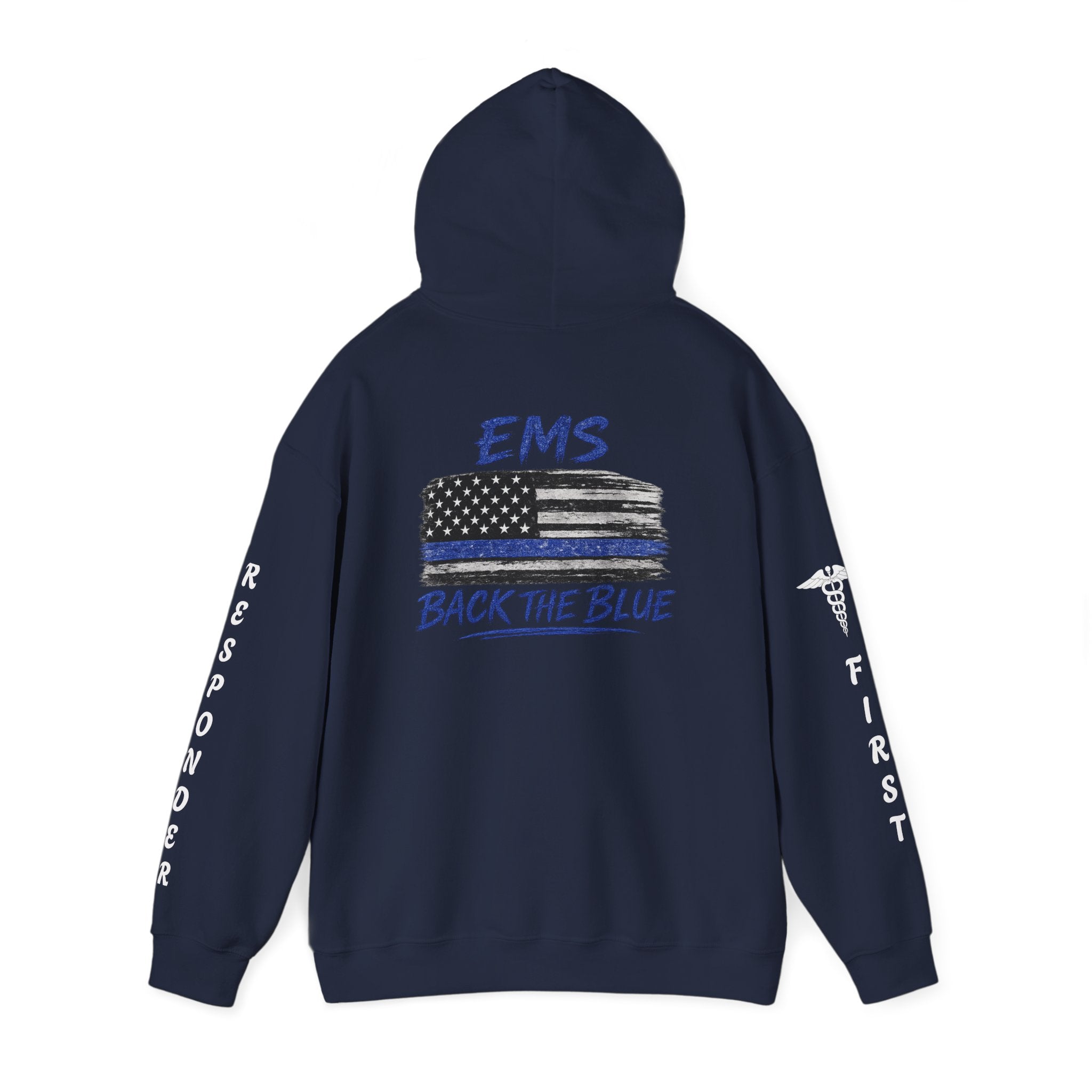 EMS Back the Blue Hoodie