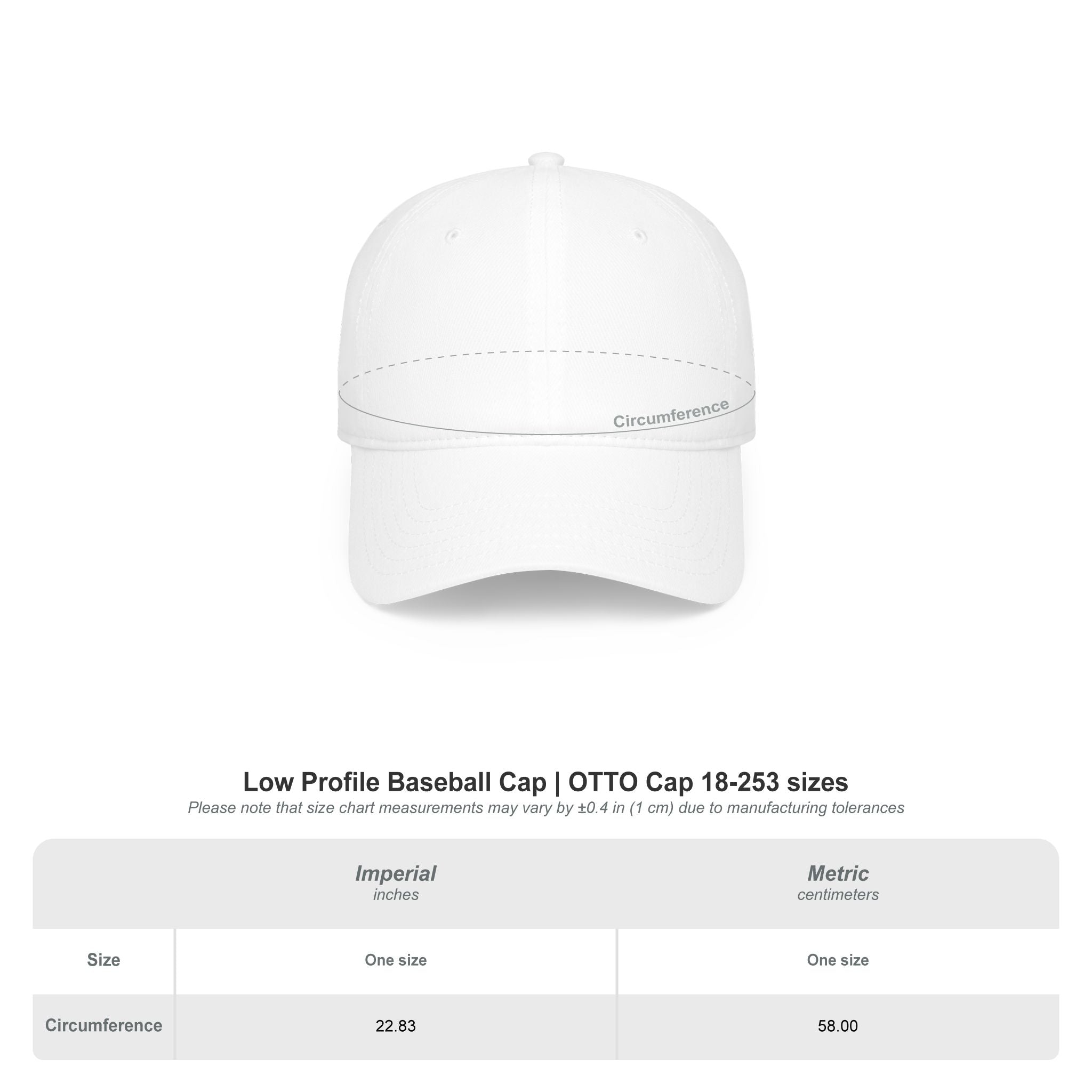 D.N.R. “Dirt Nap Ready” Low Profile Embroidered Baseball Cap