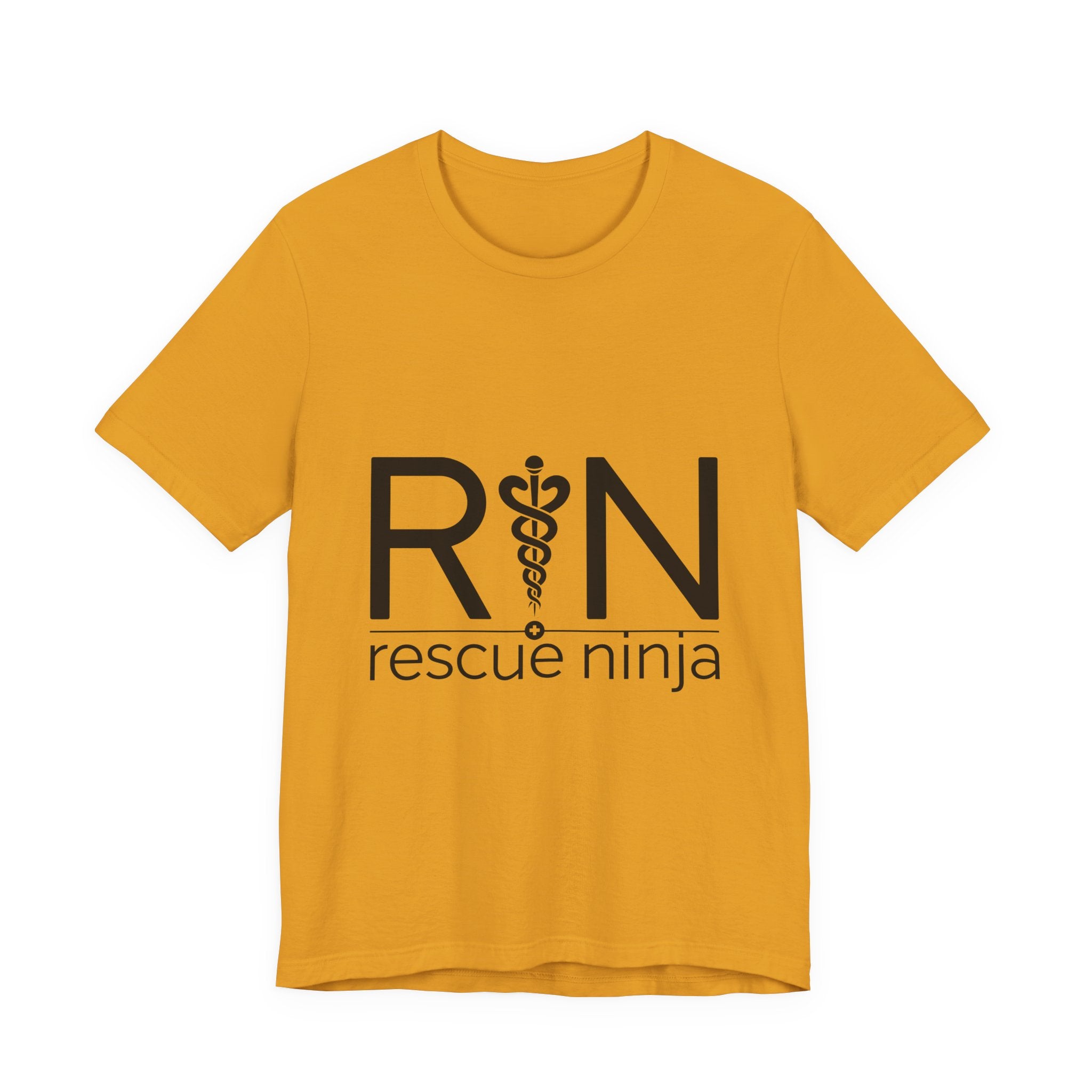 RN Rescue Ninja T-Shirt — Paramedic EMT Medical Caduceus Tee