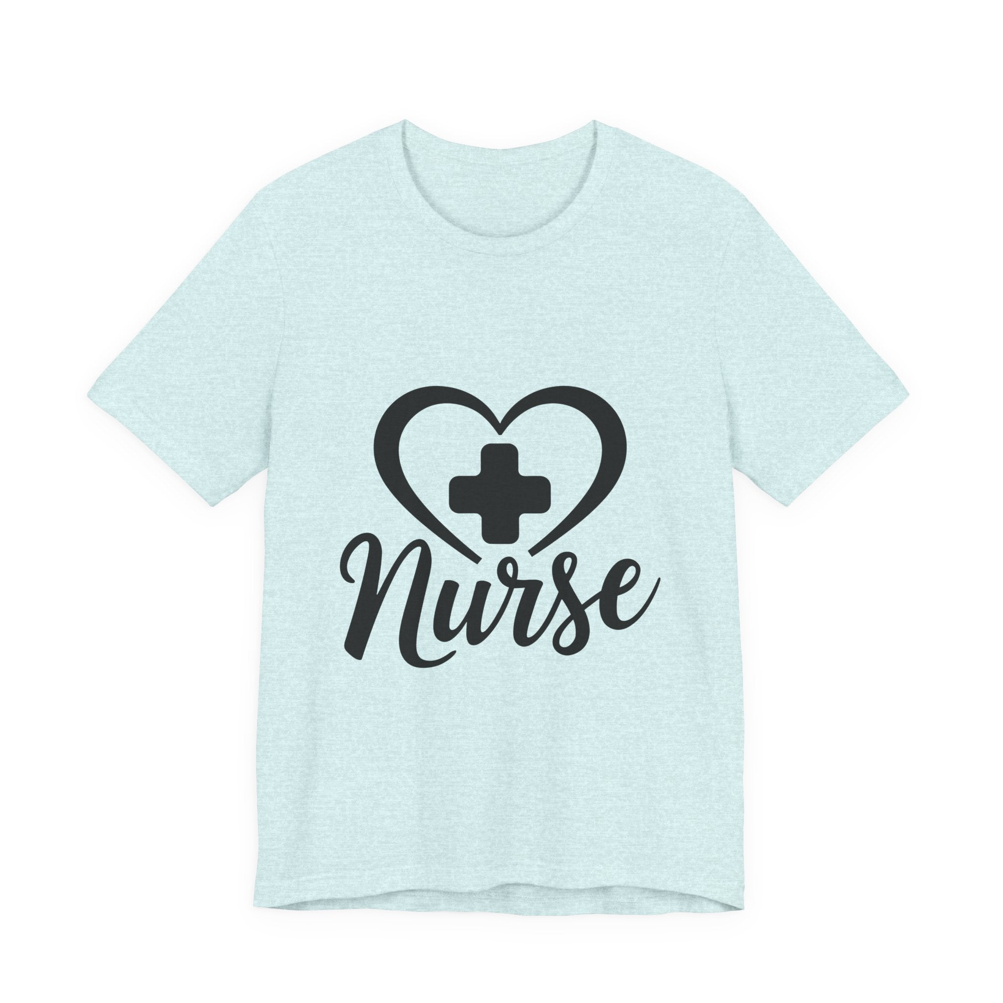 Nurse Heart Cross T-Shirt — Inspirational Nurse Tee