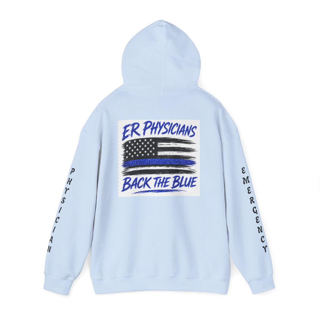 ER Physicians Back the Blue Hoodie