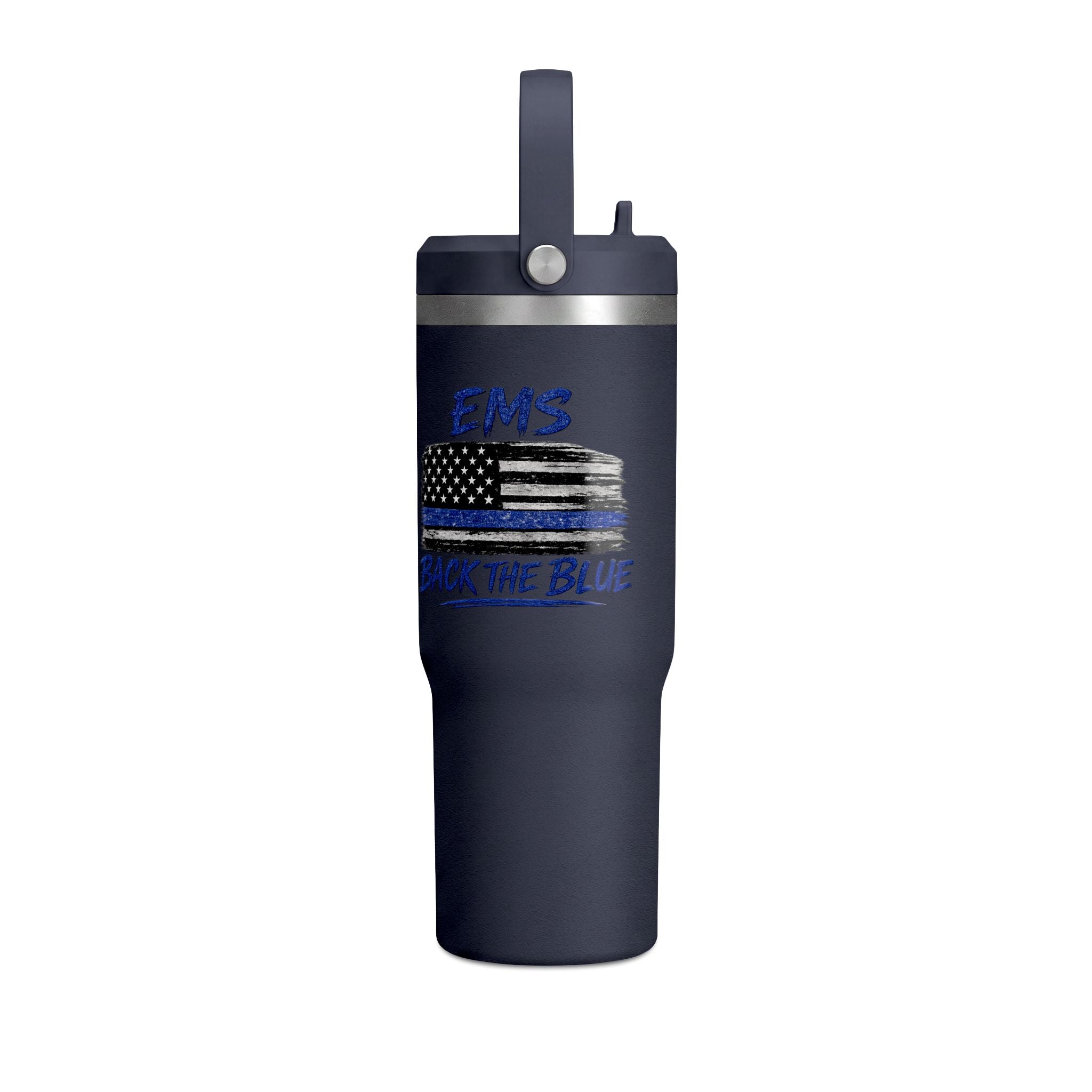 EMS Back the Blue 32oz Tumbler – Nomad Travel Cup