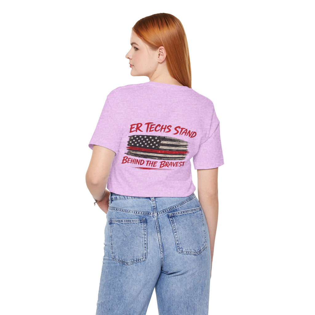 ER Techs Stand Behind the Bravest T-shirt