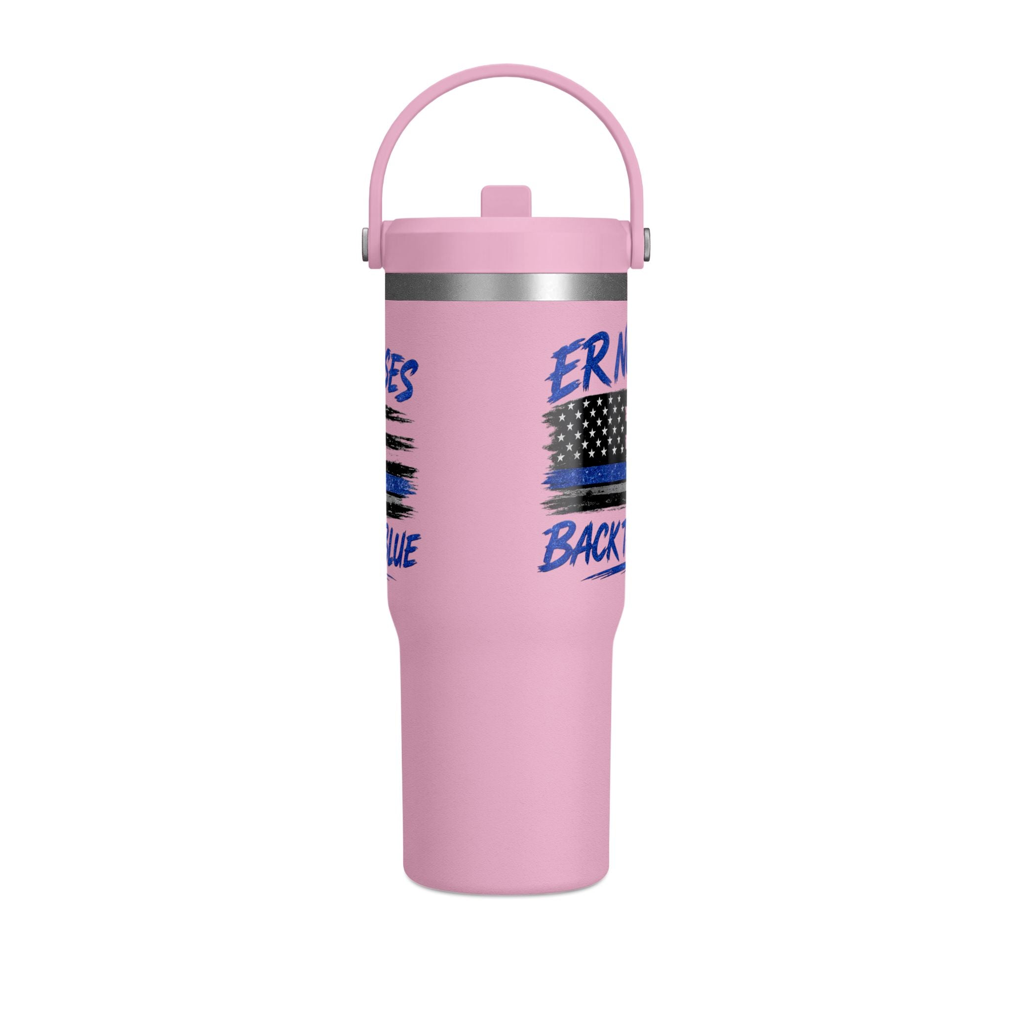 ER Nurses Back the Blue 32oz Nomad Tumbler