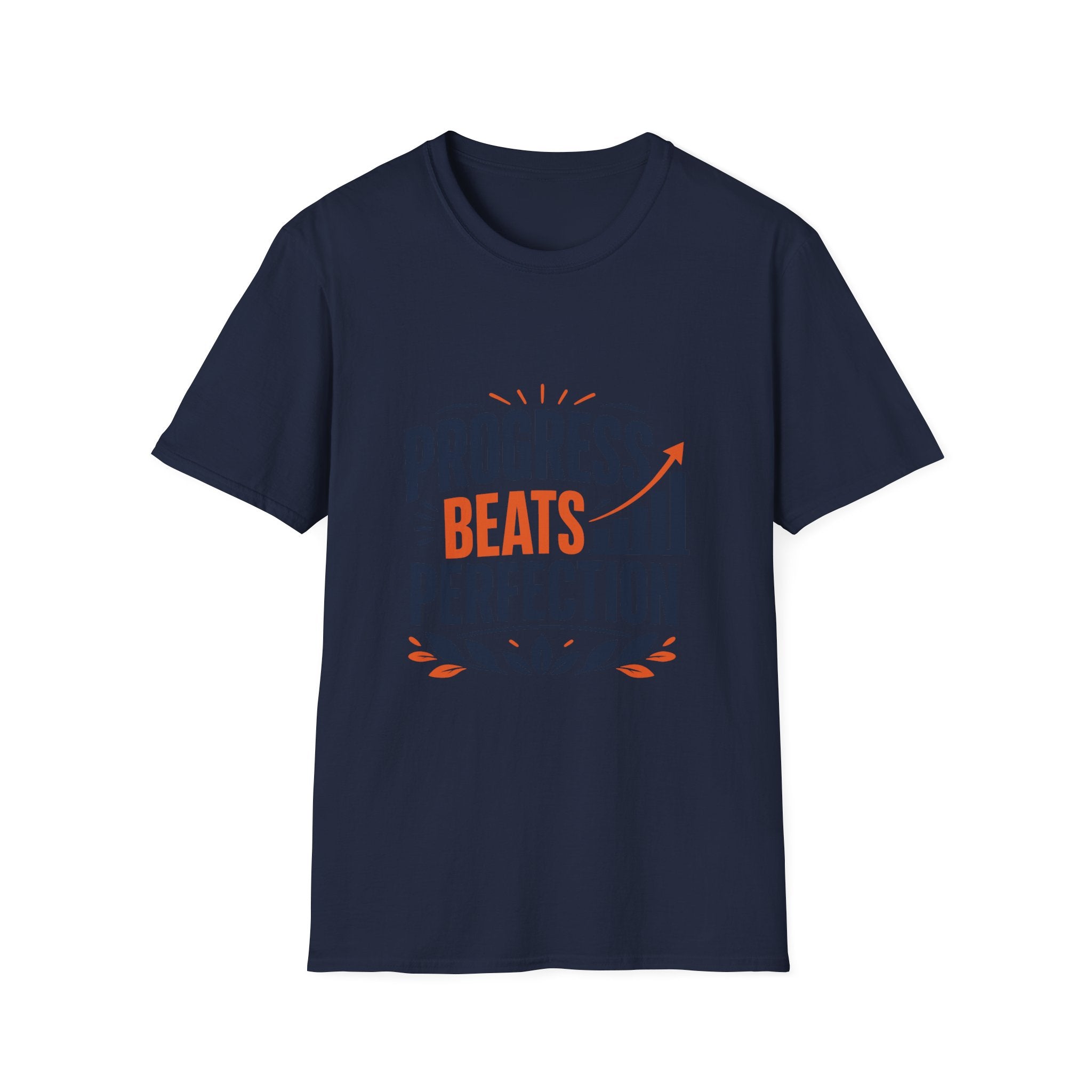 Progress Beats Perfection T-Shirt — Motivational Fitness & Growth Tee