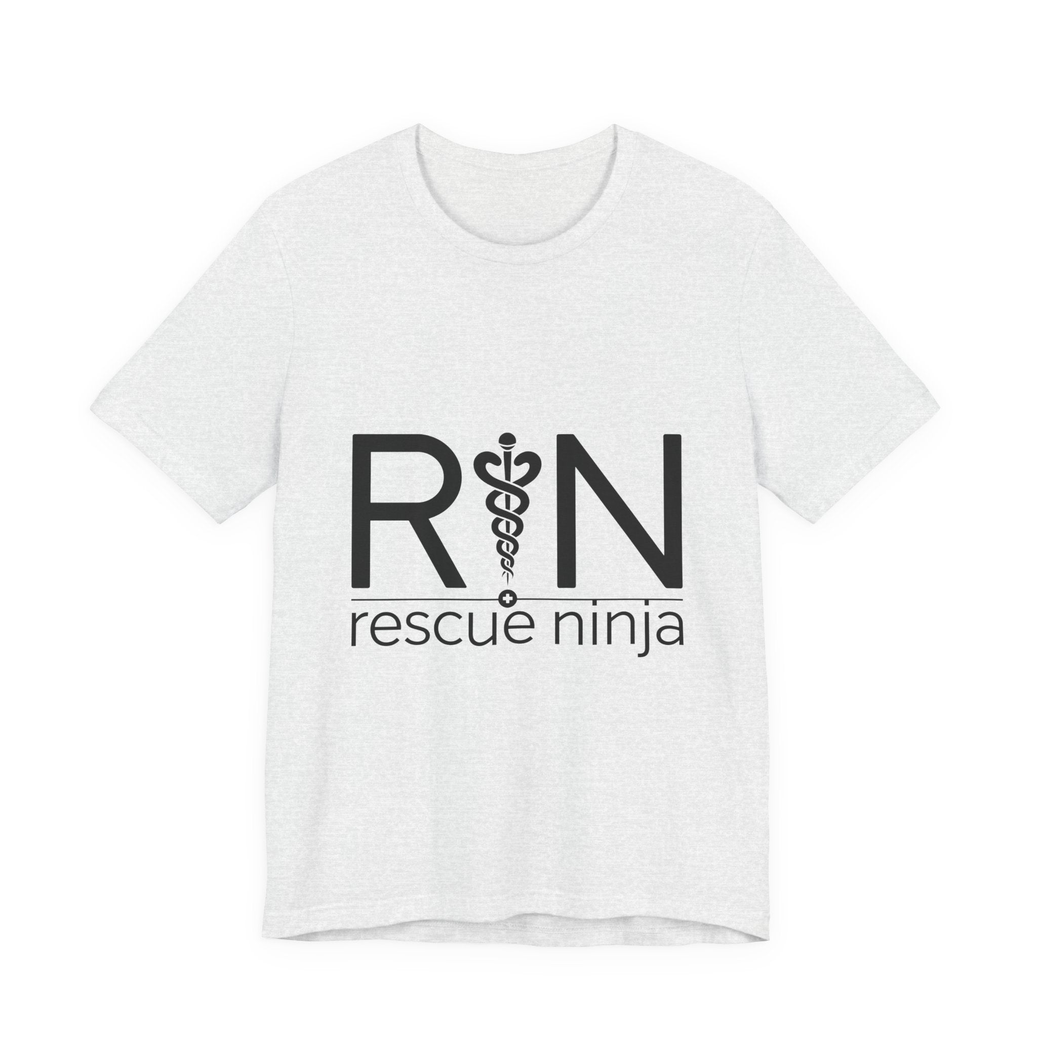 RN Rescue Ninja T-Shirt — Paramedic EMT Medical Caduceus Tee