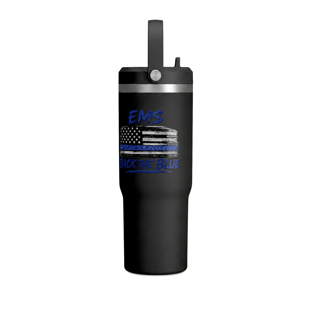 EMS Back the Blue 32oz Tumbler – Nomad Travel Cup