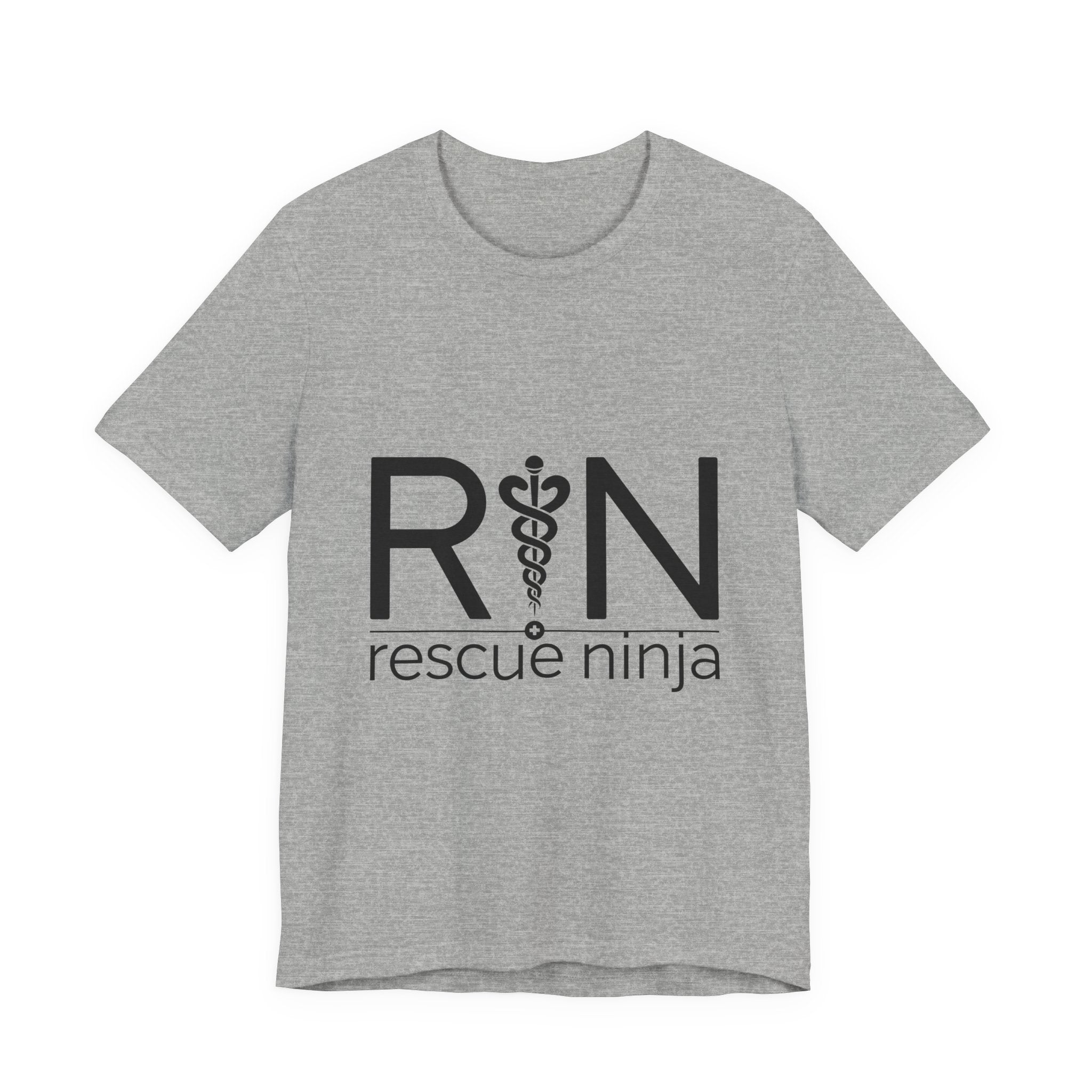 RN Rescue Ninja T-Shirt — Paramedic EMT Medical Caduceus Tee