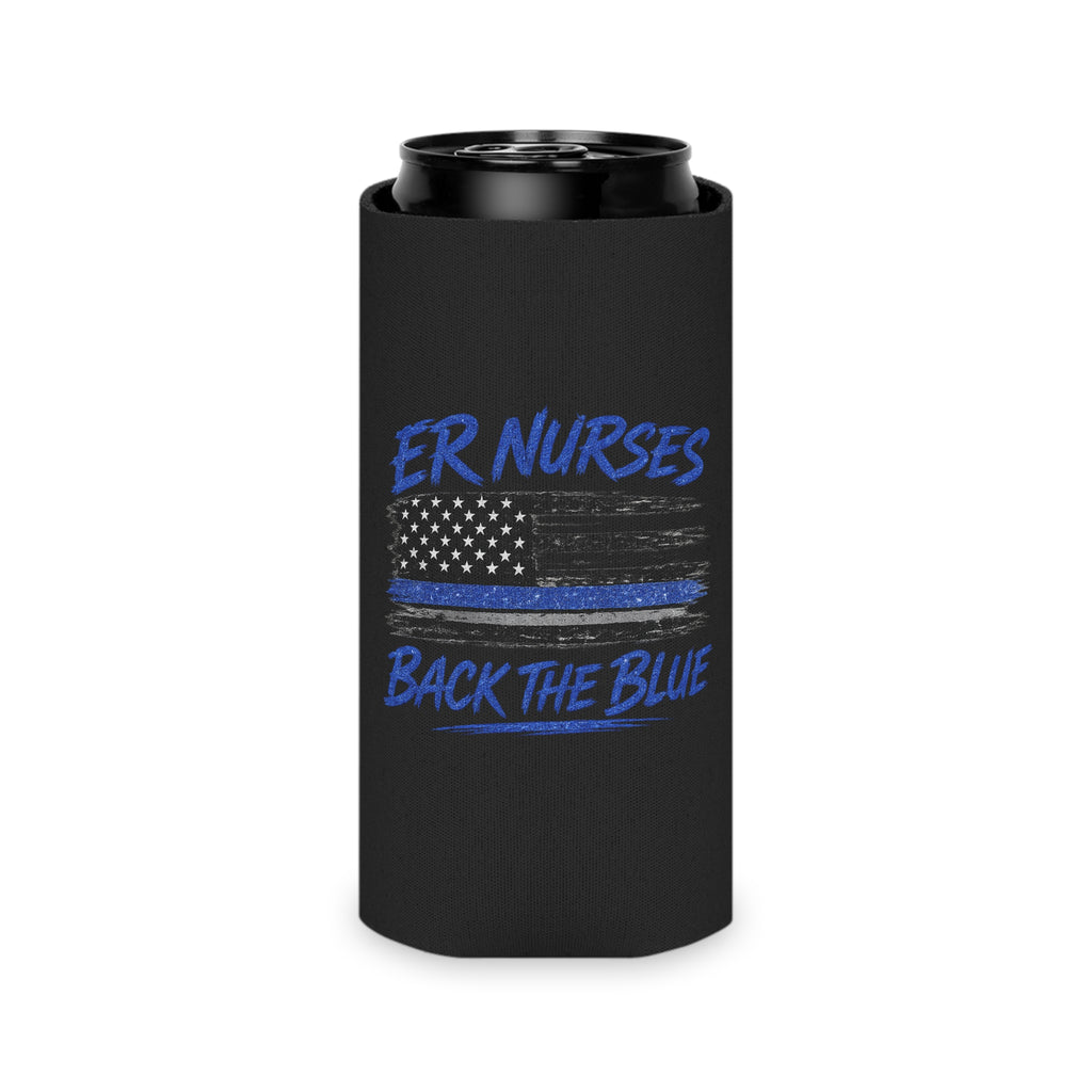 ER Nurses Back the Blue Koozie