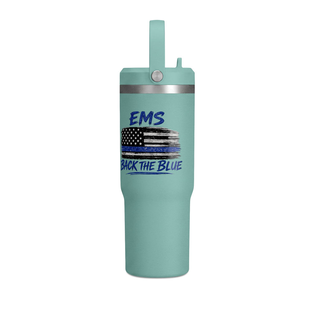 EMS Back the Blue 32oz Tumbler – Nomad Travel Cup
