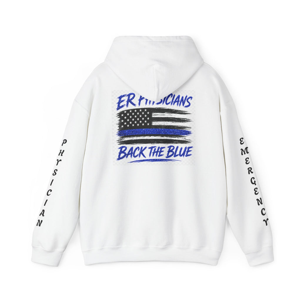 ER Physicians Back the Blue Hoodie