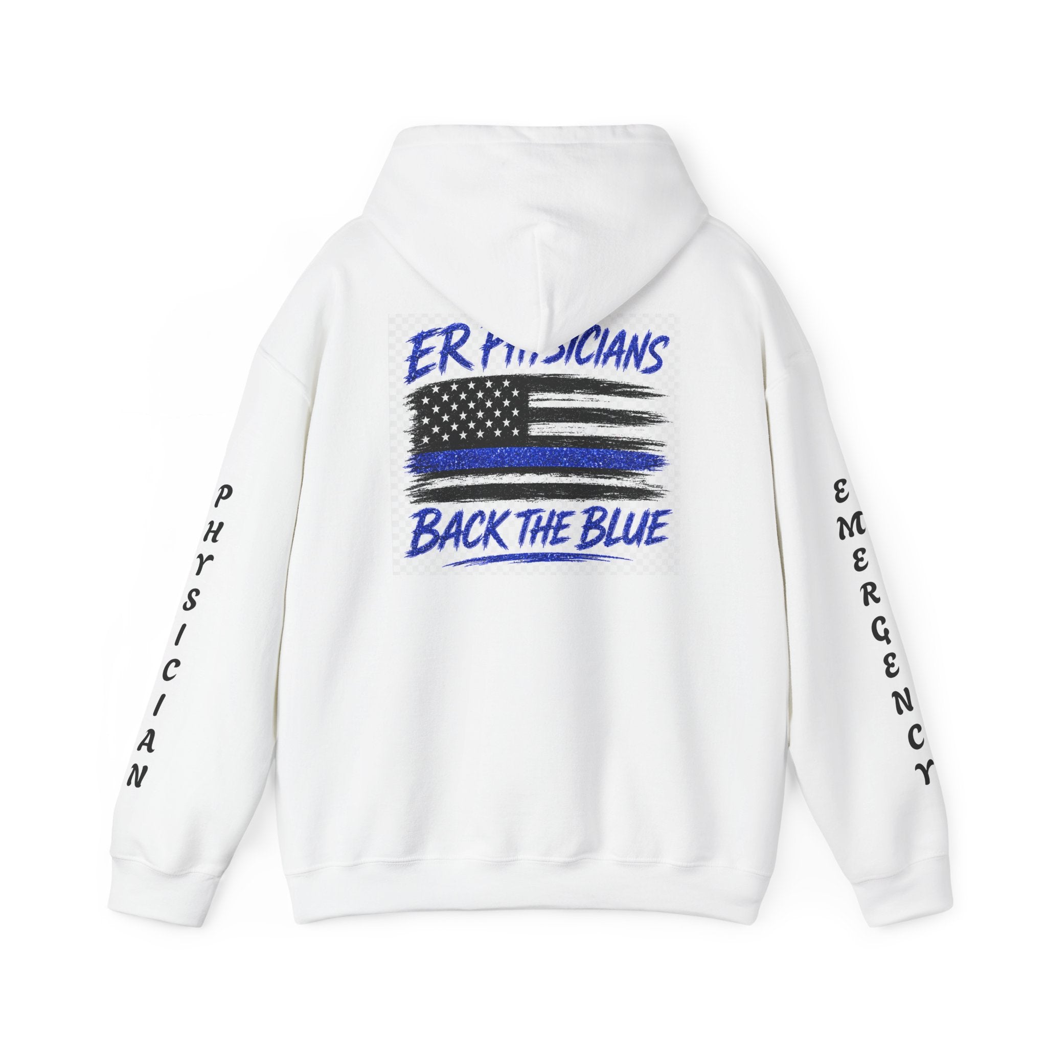 ER Physicians Back the Blue Hoodie
